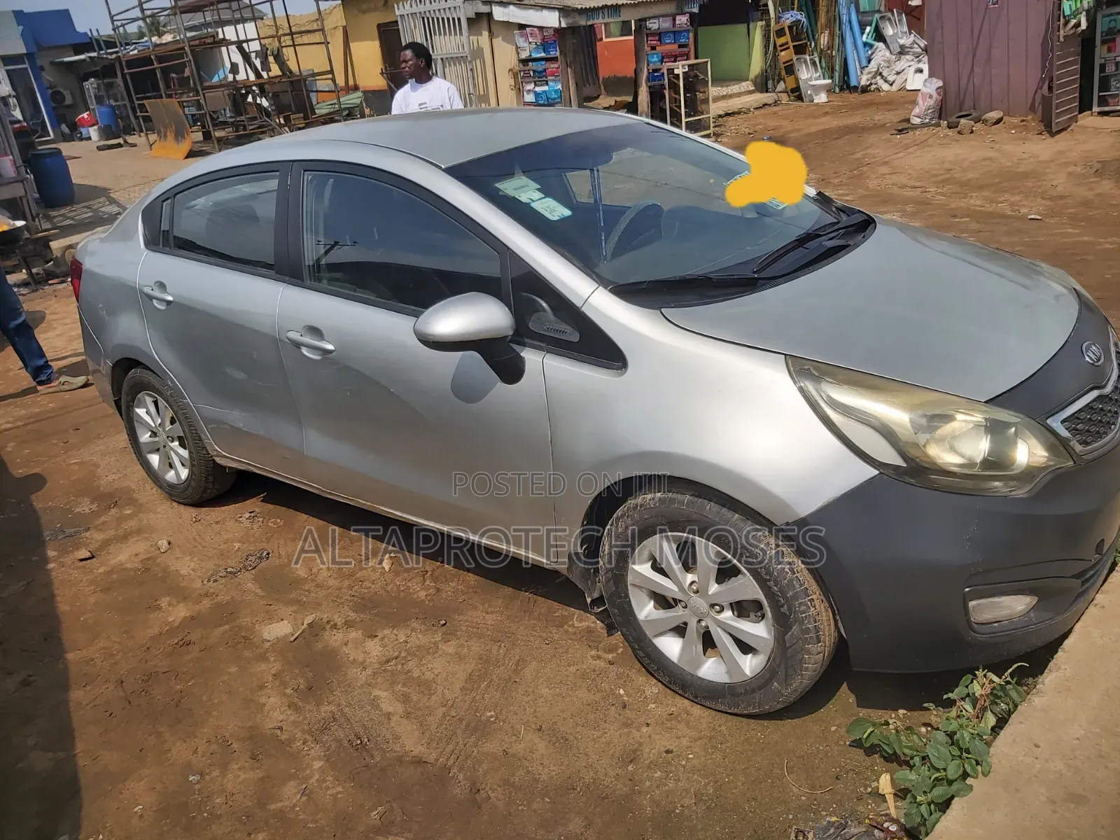 Kia Rio 2014 Silver