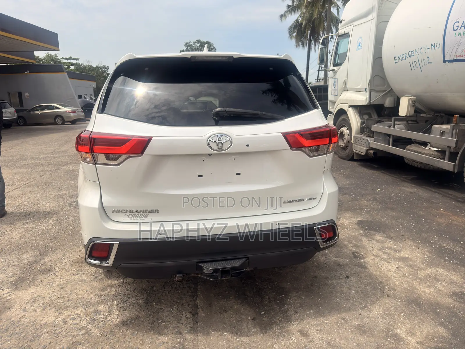 Toyota Highlander Limited Platinum 2019 White