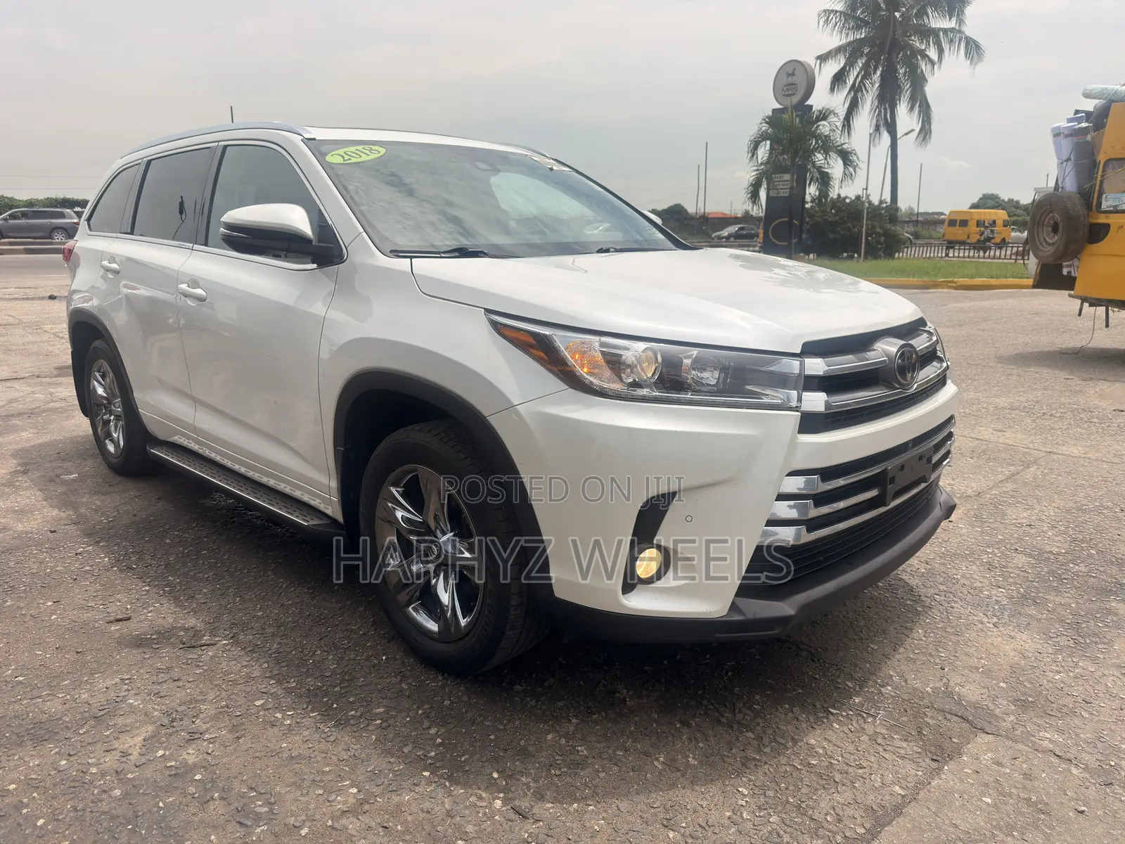 Toyota Highlander Limited Platinum 2019 White