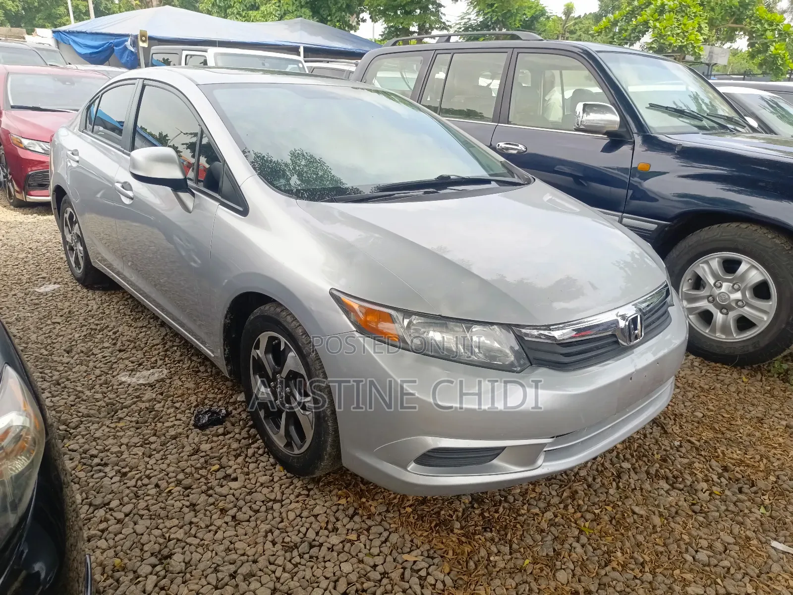 Honda Civic EX Sedan 2012 Silver