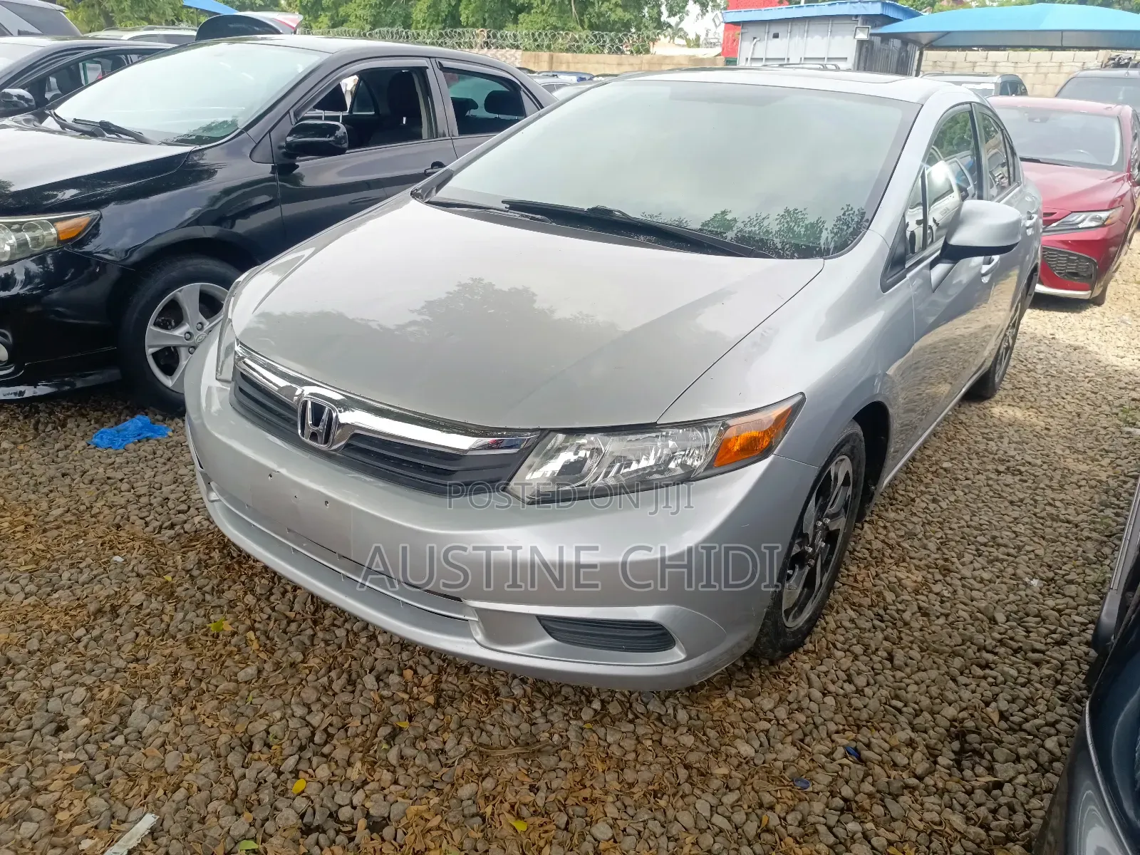 Honda Civic EX Sedan 2012 Silver
