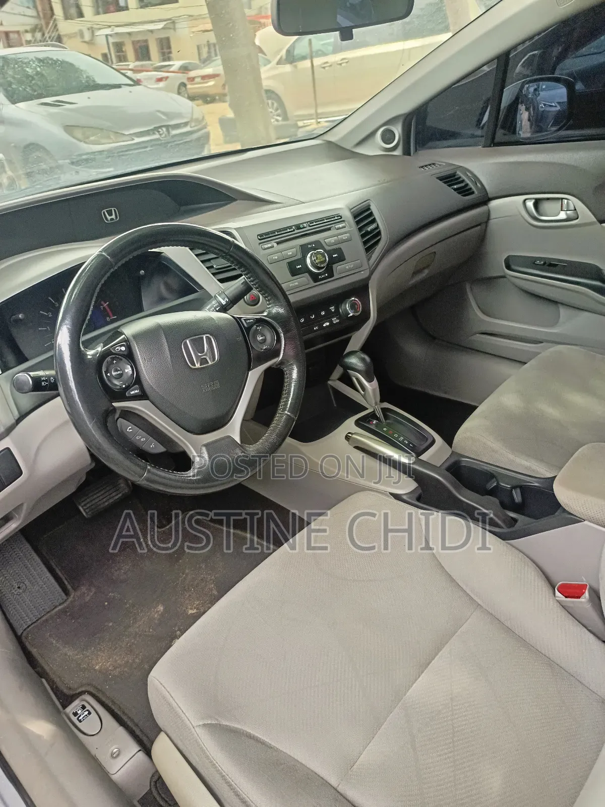 Honda Civic EX Sedan 2012 Silver