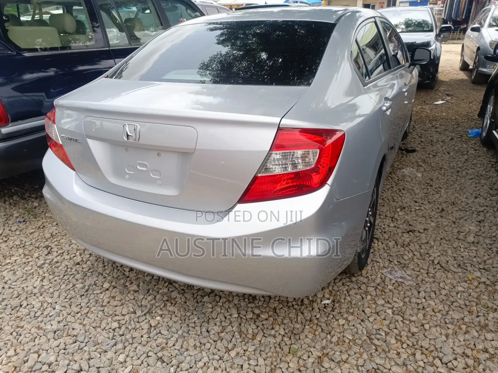 Honda Civic EX Sedan 2012 Silver