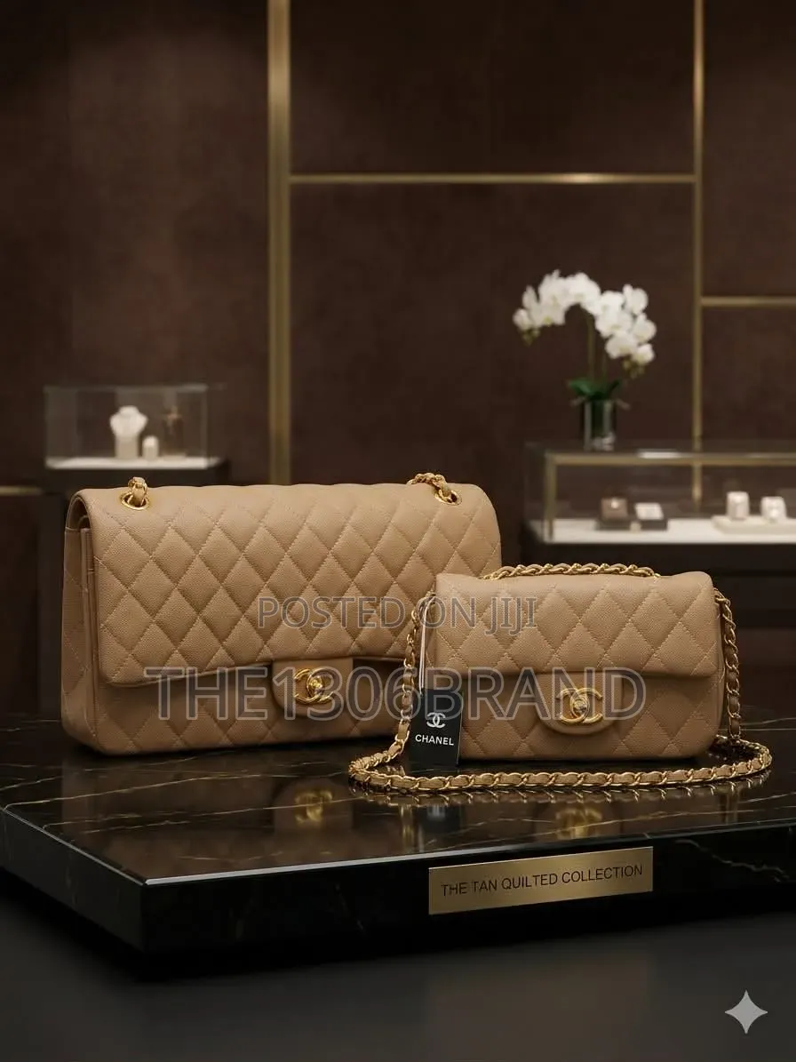 Luxe 2in1 Stock Channel Quilted Handbag