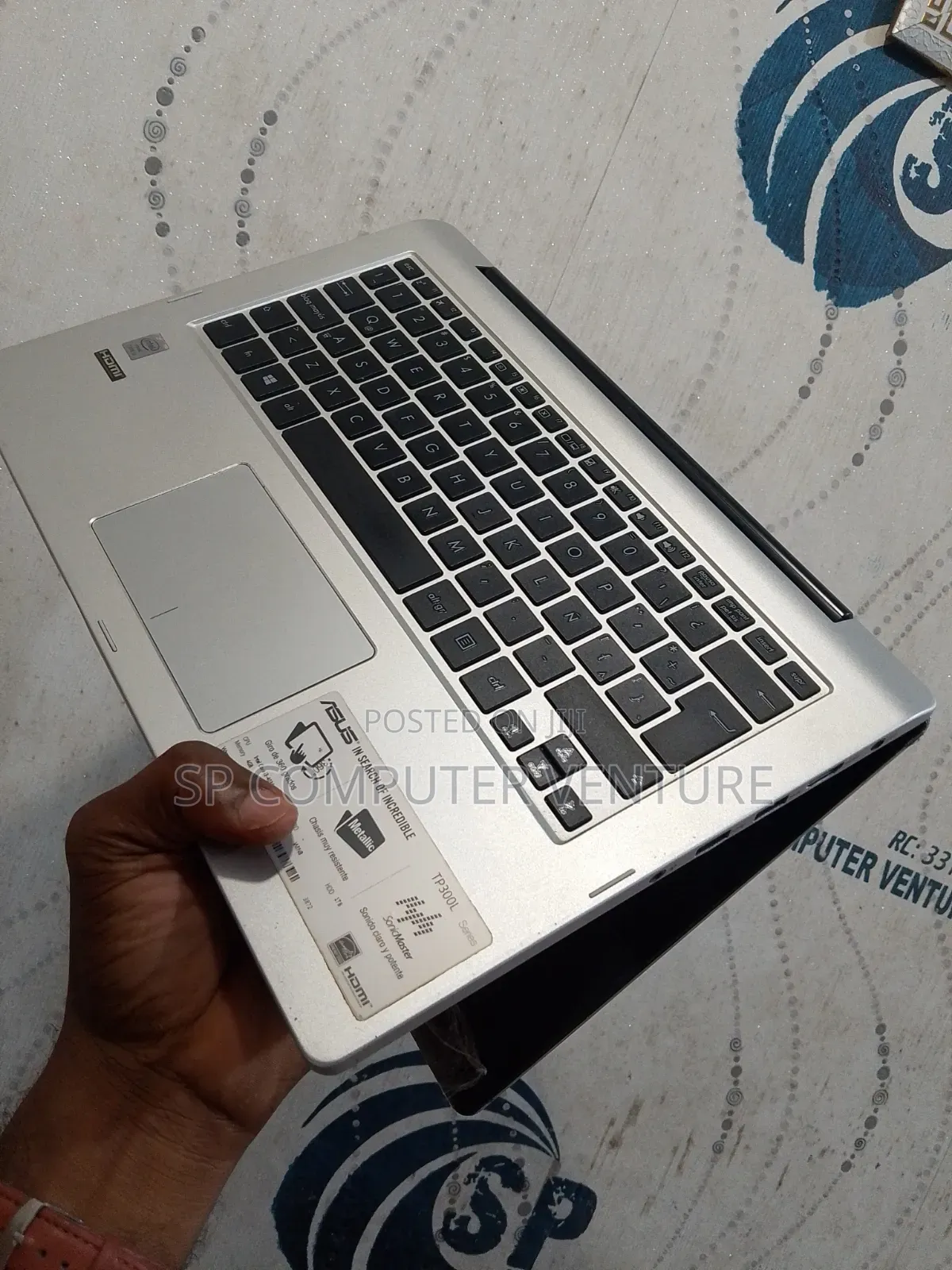 Laptop Asus Transformer Book Flip TP300LA 8GB Intel Core i3 HDD 500GB
