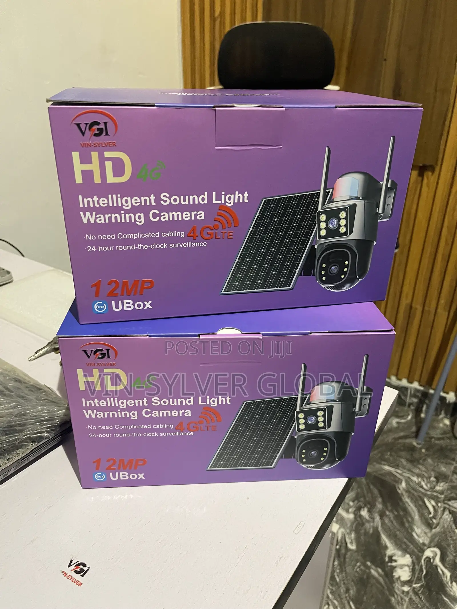 Solar Powered 4g CCTV Ultra Hd CCTV Camera Ubox App Dual
