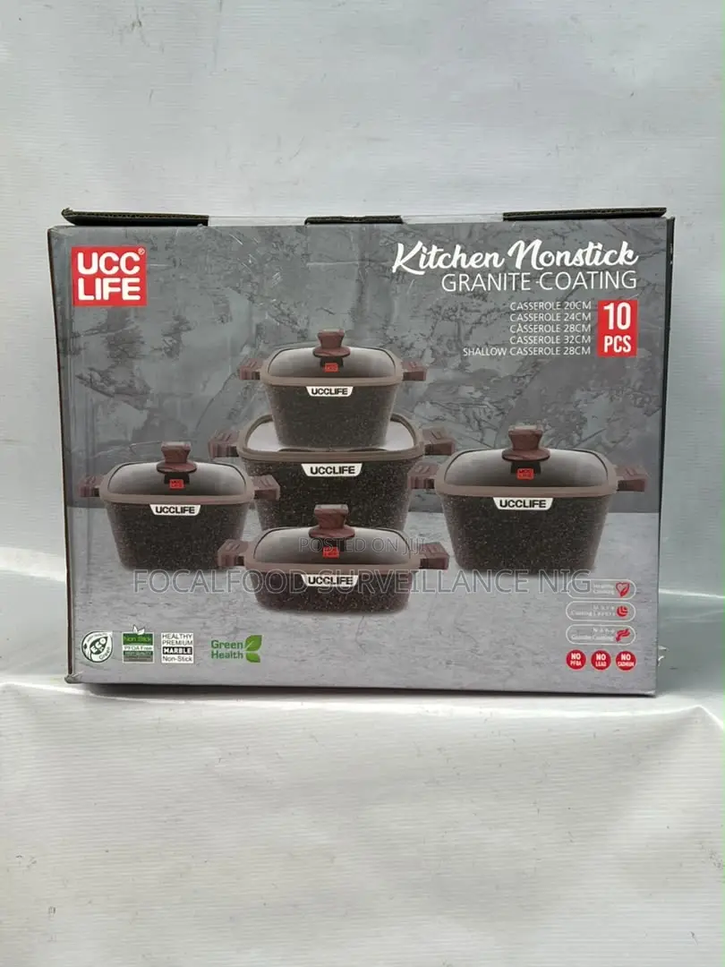 Ucc Life Kitchen Non-Stick Granita Cookware