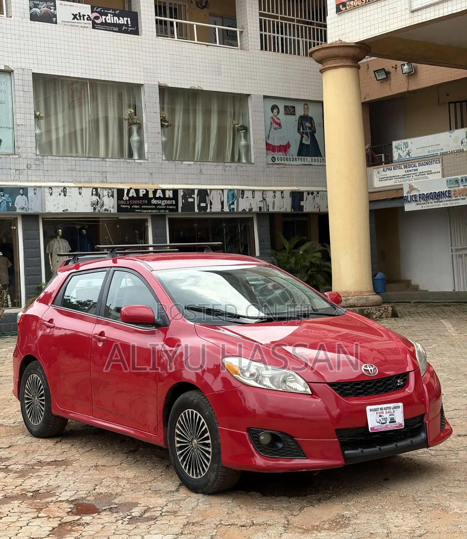 Toyota Matrix 2010 Red