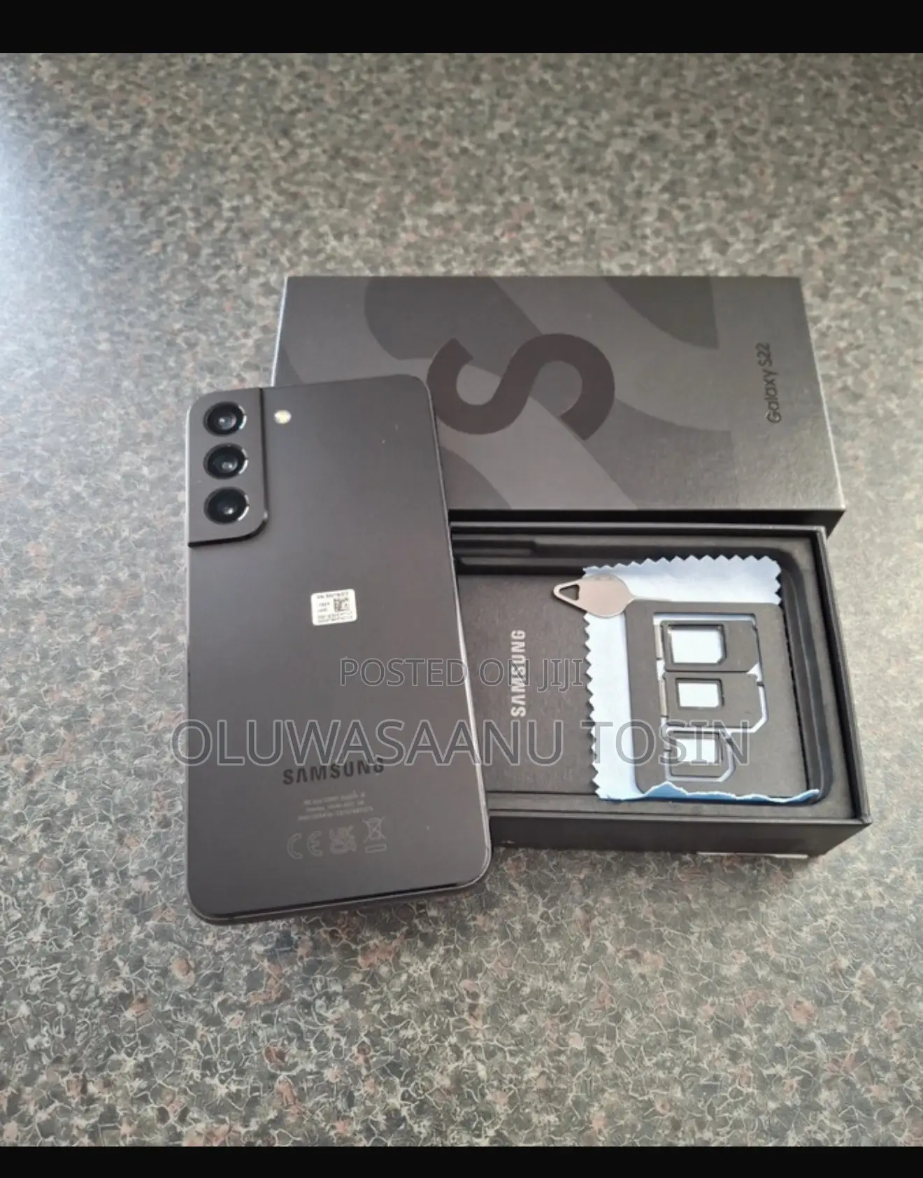New Samsung Galaxy S22 Ultra 5G 128 GB Black
