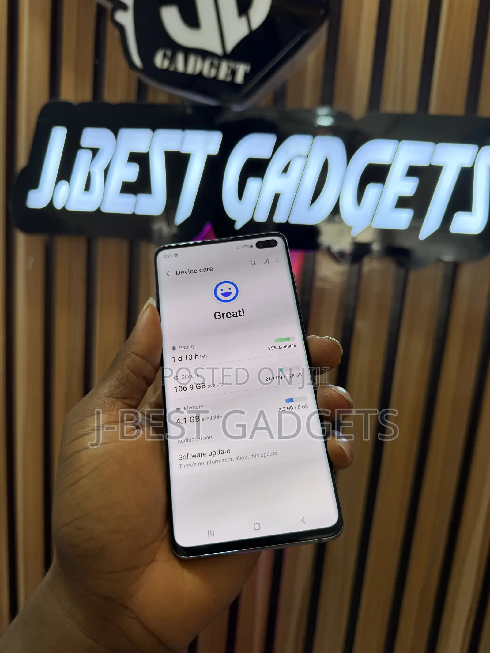 Samsung Galaxy S10 Plus 128 GB Black