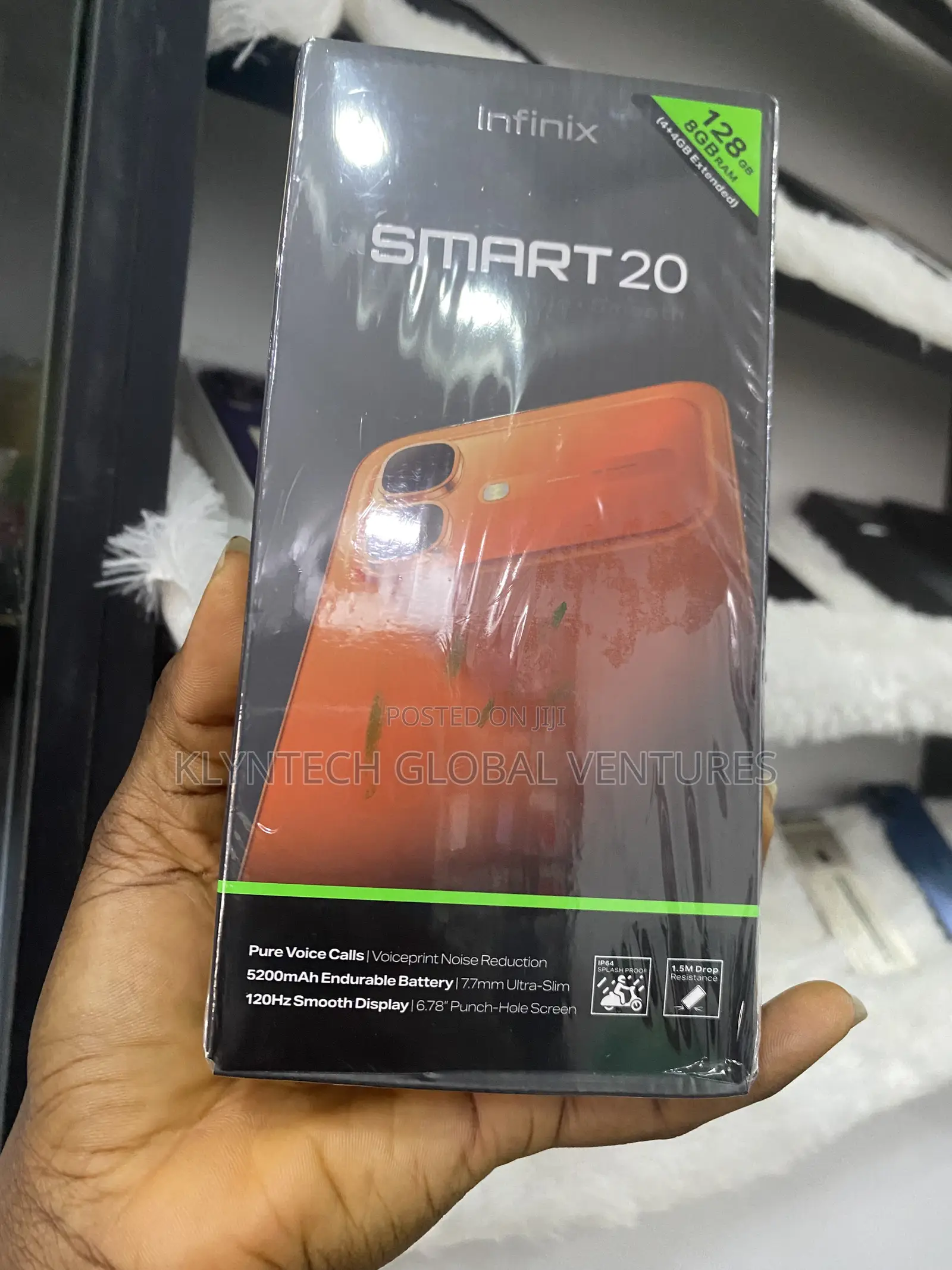 New Infinix Smart 20 128 GB Black
