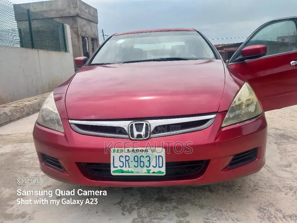 Honda Accord 2008 Red