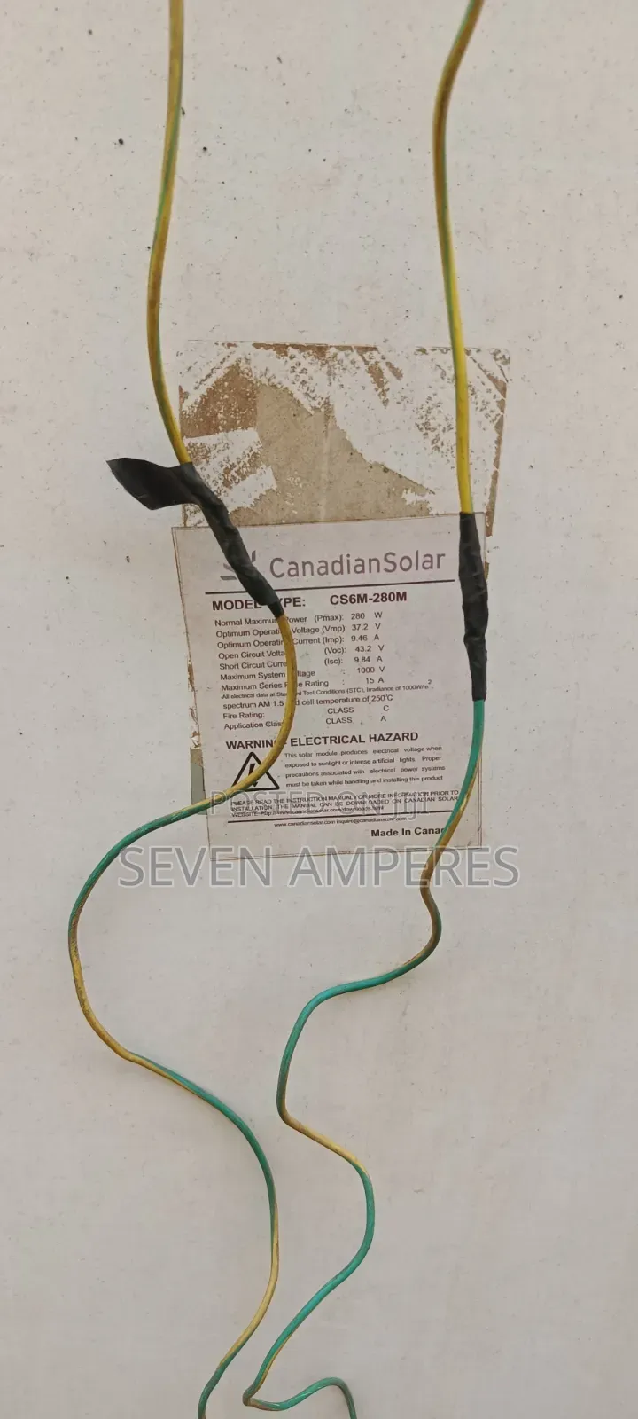 Monocrystalline Solar Panel 280watts
