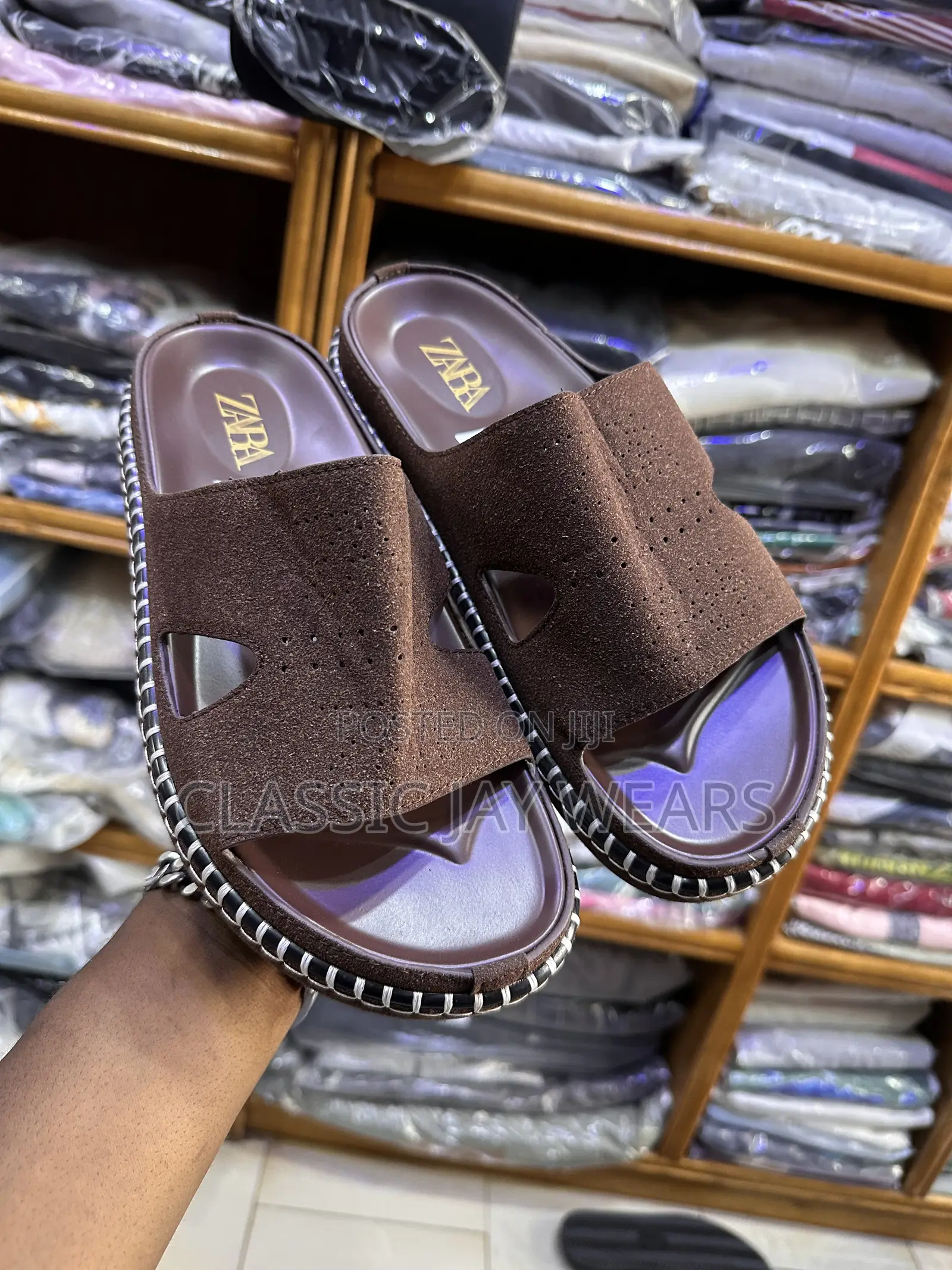 High Sole Zara Slippers Available 40 43 Only