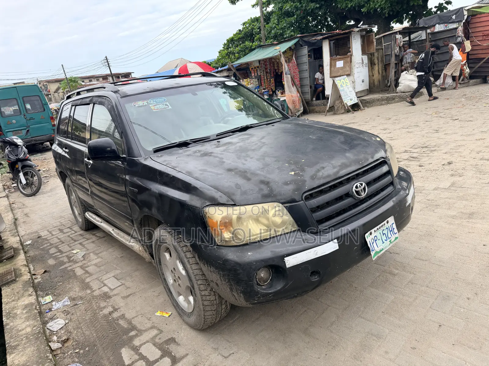 Toyota Highlander Limited V6 2006 Black
