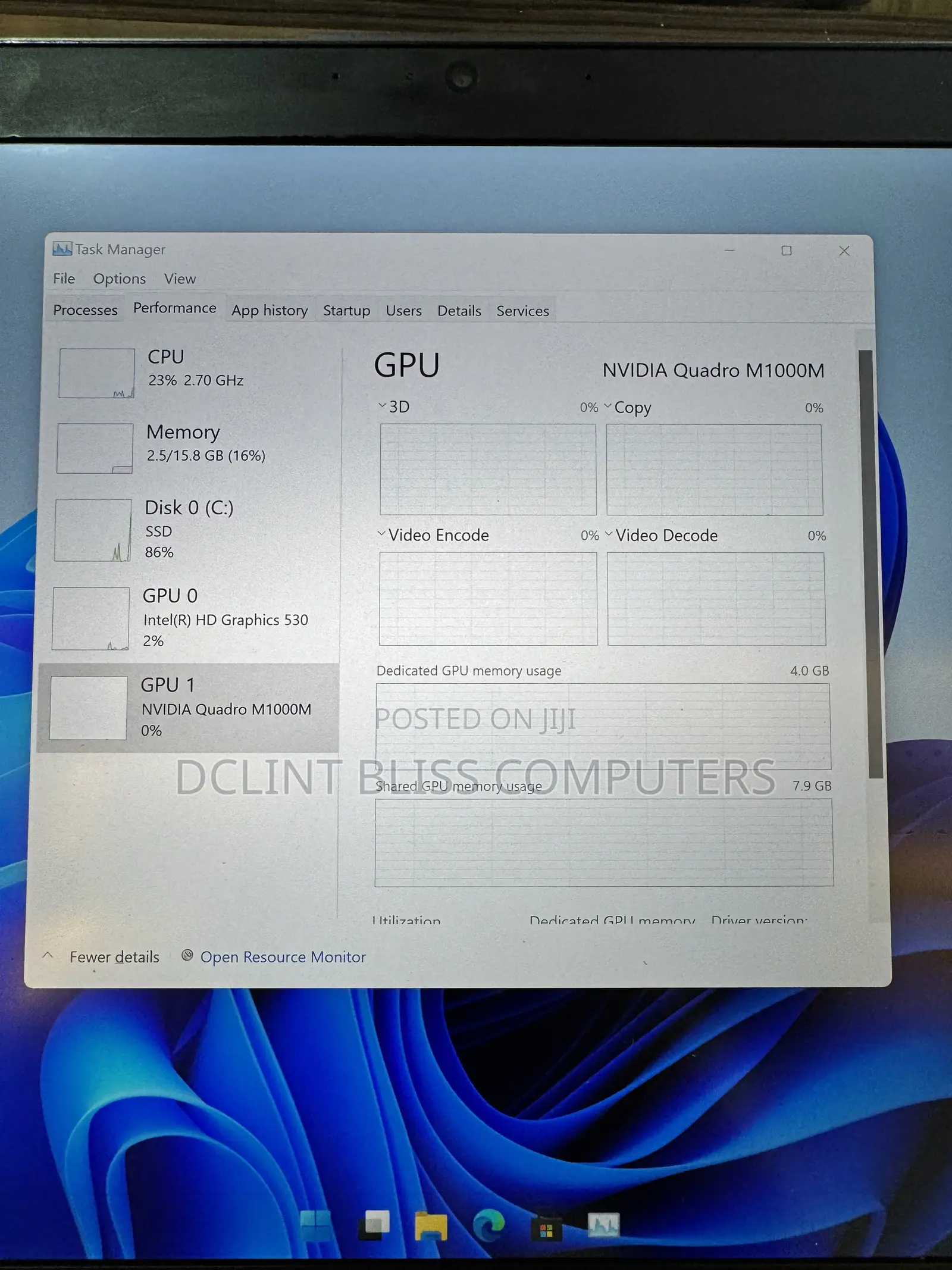 Laptop HP ZBook Studio G3 16GB Intel Core i7 SSD 256GB