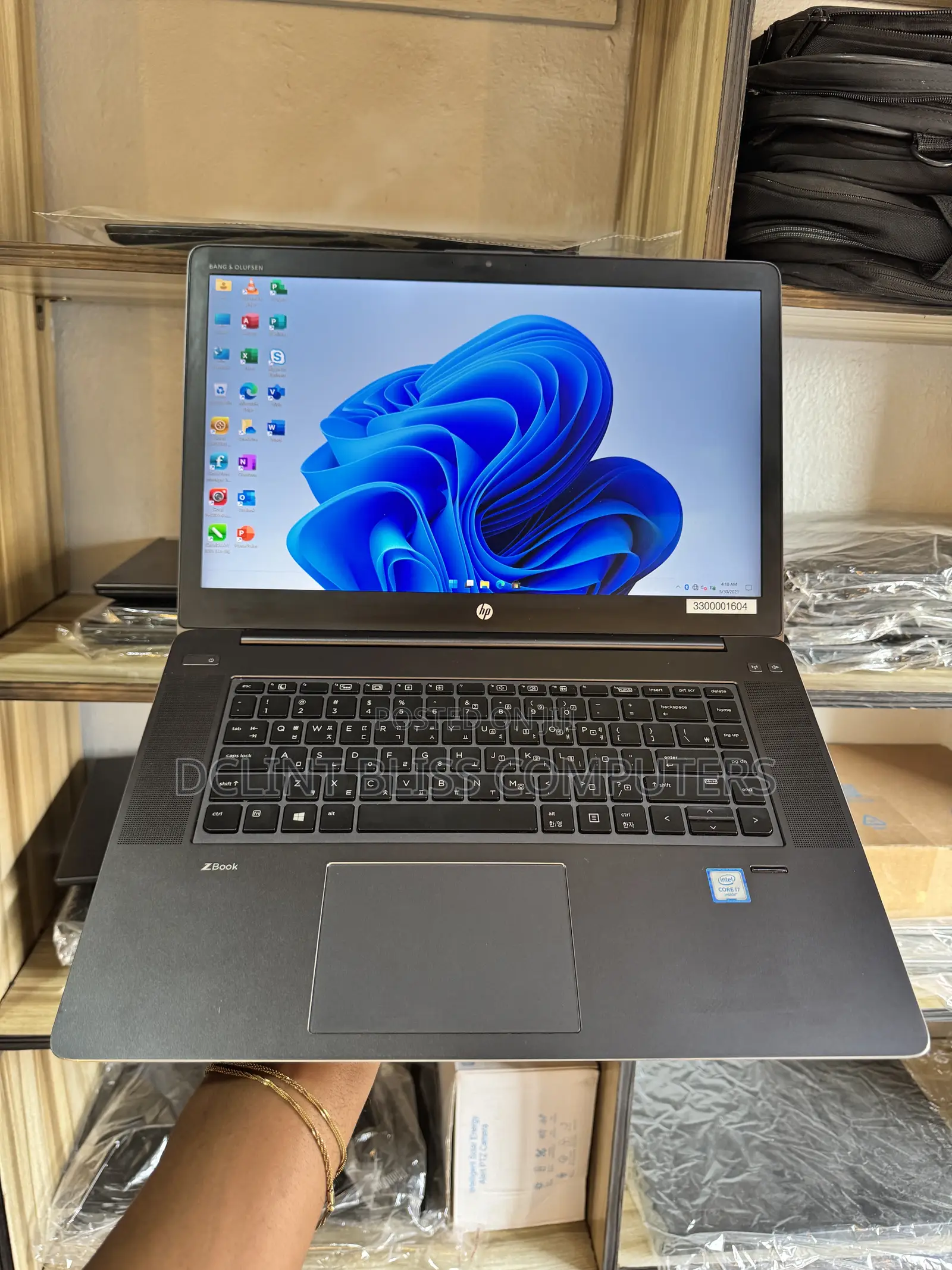 Laptop HP ZBook Studio G3 16GB Intel Core i7 SSD 256GB