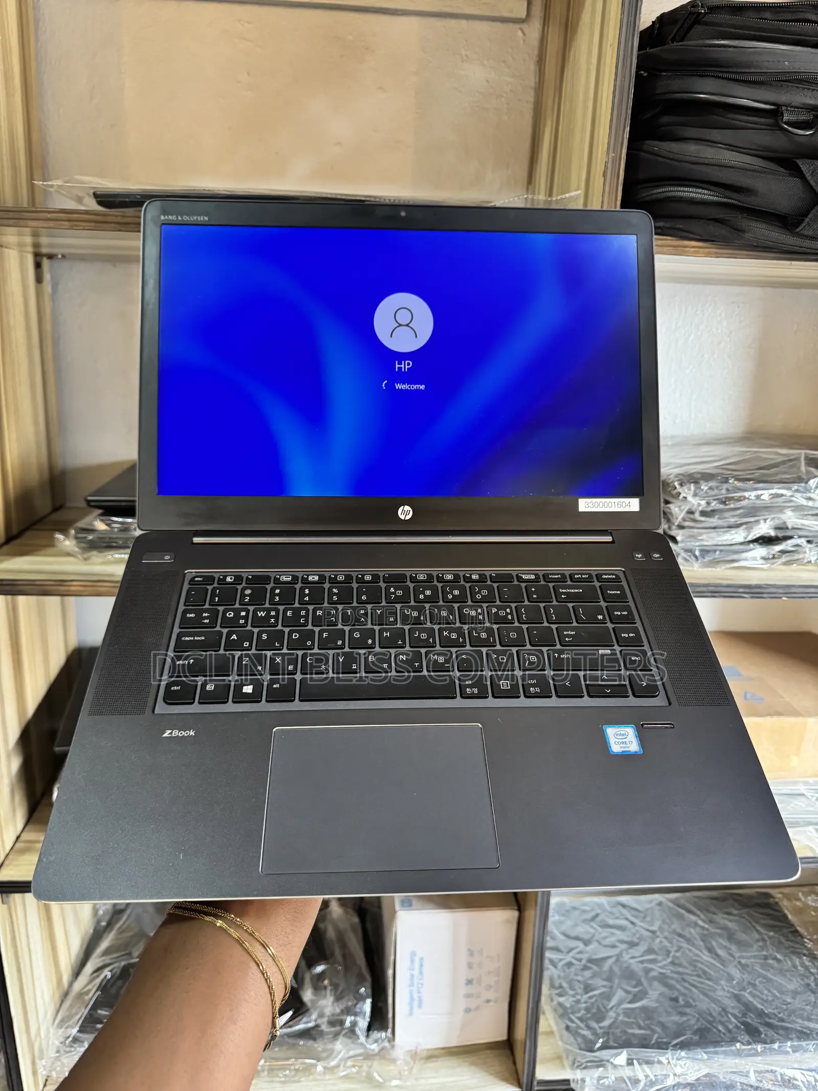 Laptop HP ZBook Studio G3 16GB Intel Core i7 SSD 256GB