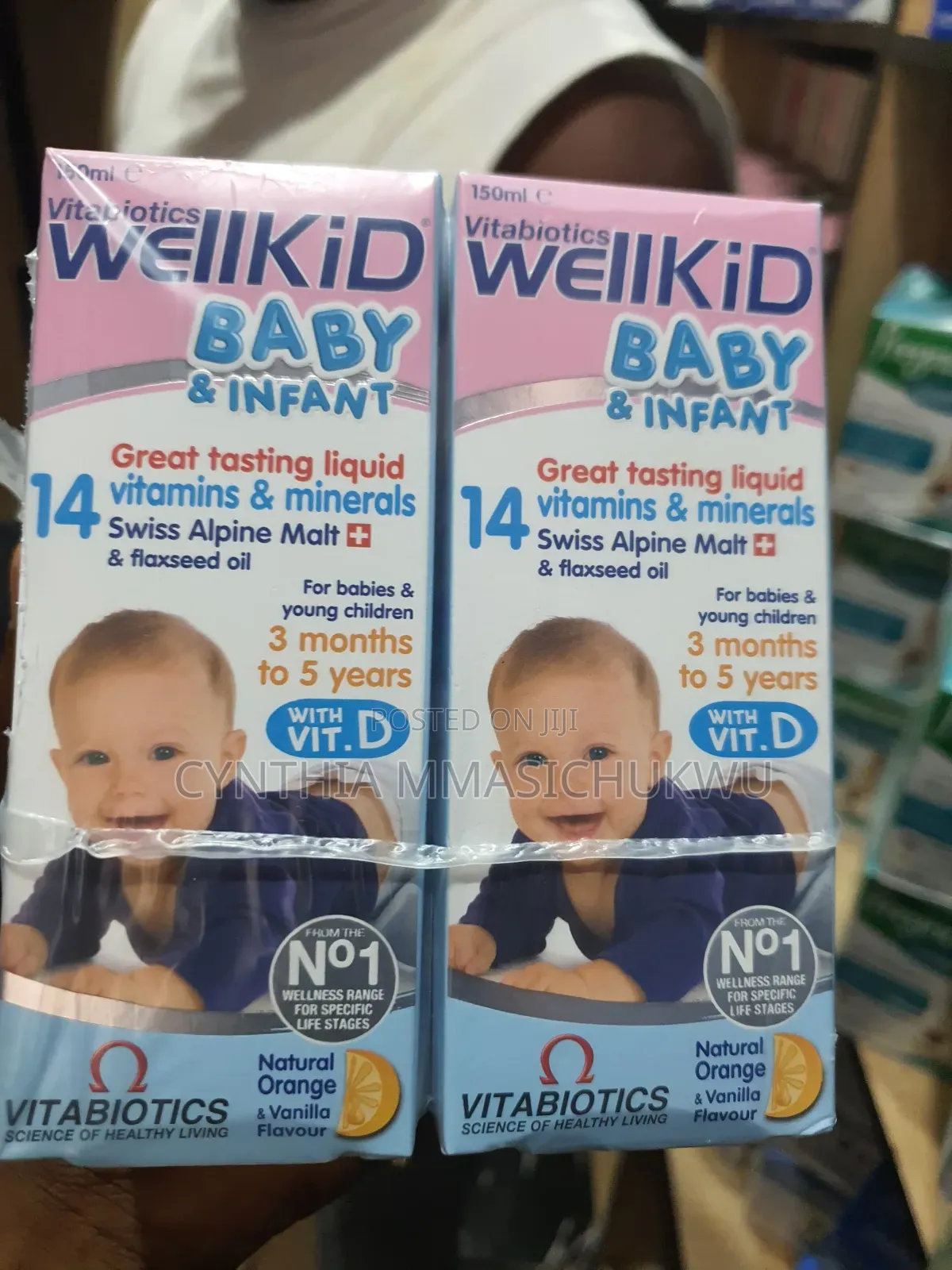 Vitabiotics Wellkid Baby Infant Liquid, a Multivitamin