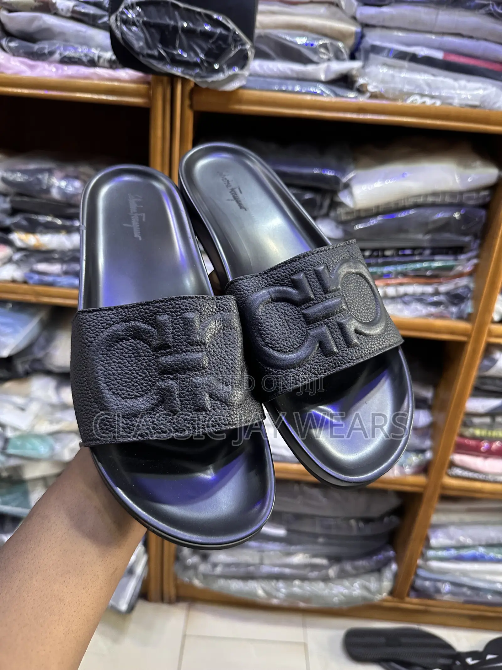 Black Cover Slippers Available