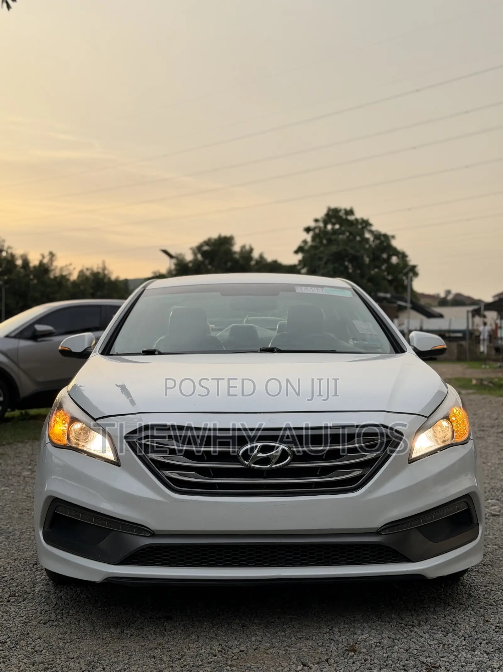 Hyundai Sonata Sport 4dr Sedan (2.4L 4cyl 6A) 2015 White