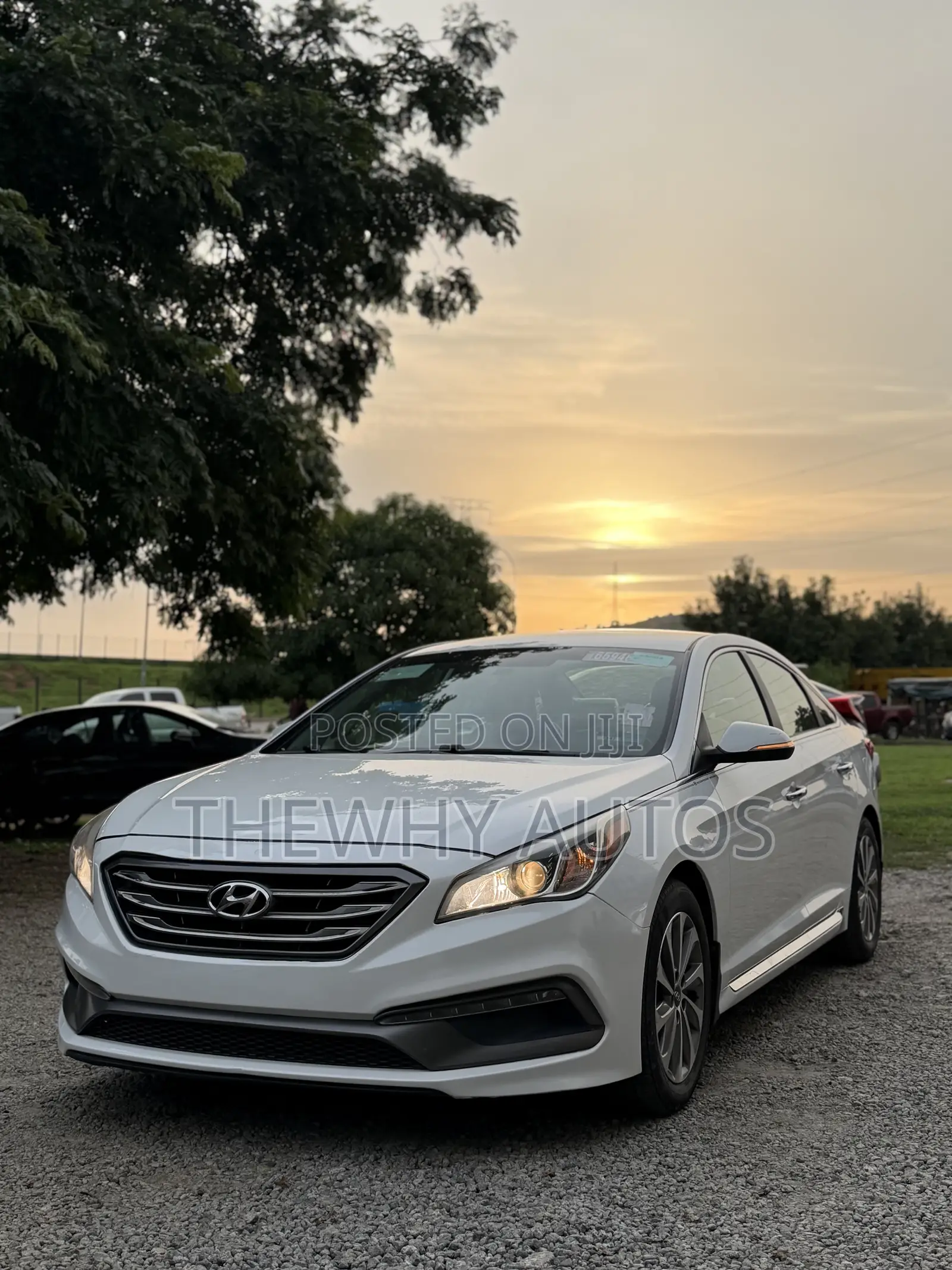 Hyundai Sonata Sport 4dr Sedan (2.4L 4cyl 6A) 2015 White