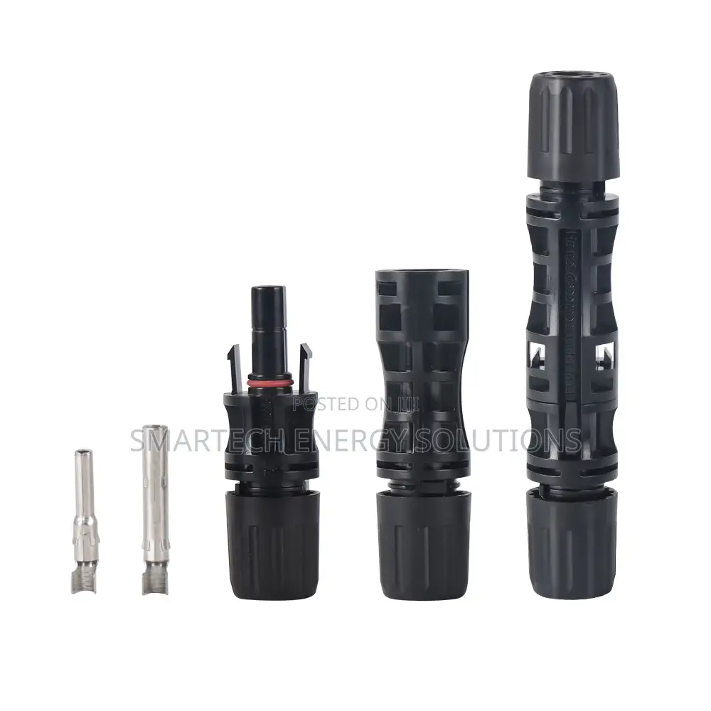 Mc4 Connector 1500v Pv Waterproof 30a for Solar System 5pairs/Pack