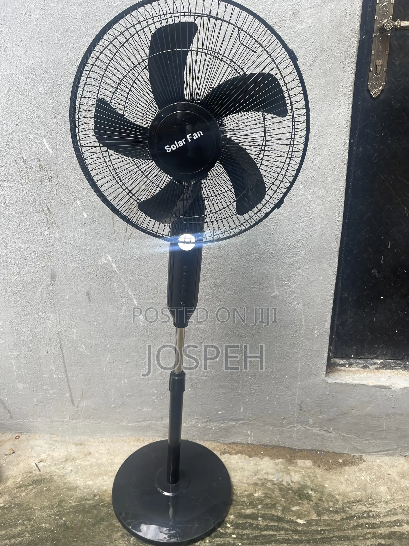 Rechargeable Solar Fan
