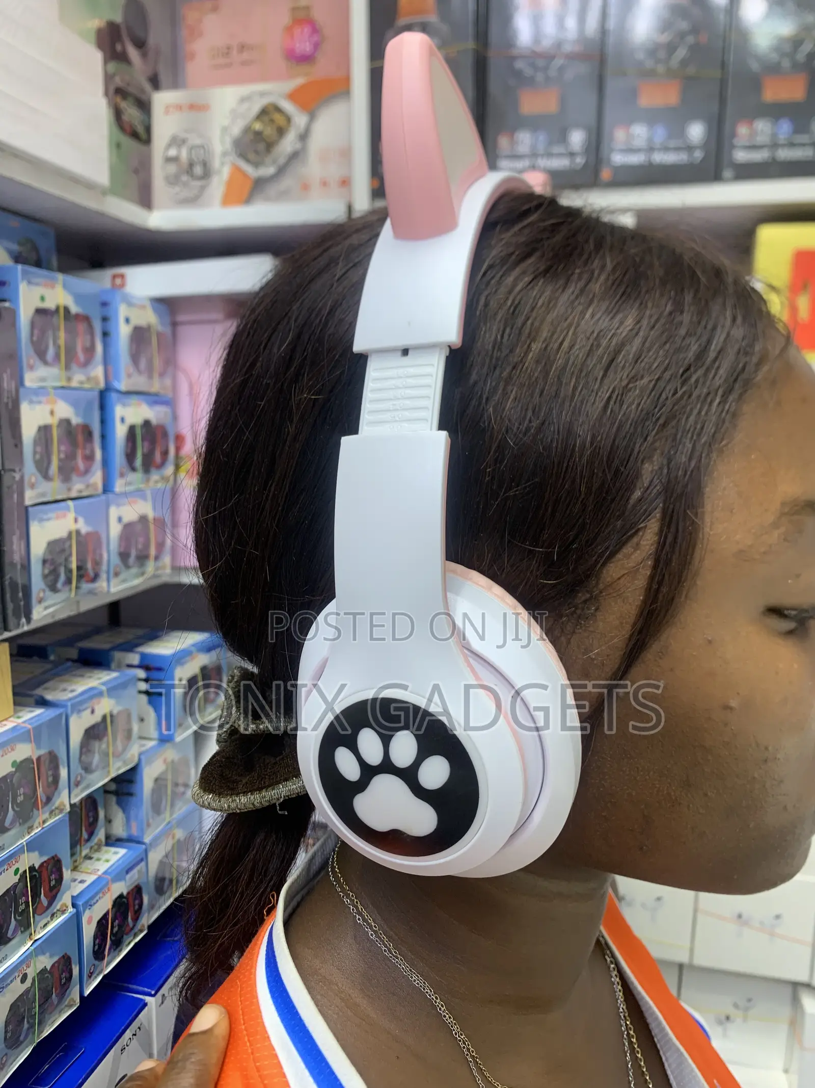 Cat Wireless Headset for Both Kids and Adults
