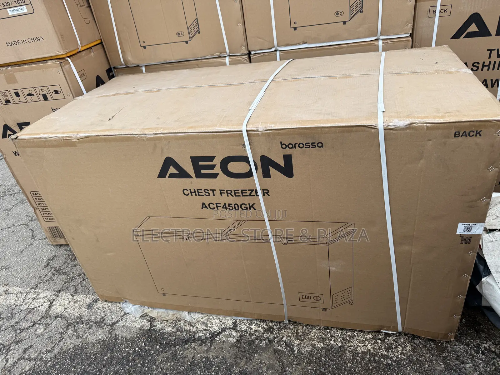 Aeon Chest Freezer 450 Liters Double Door