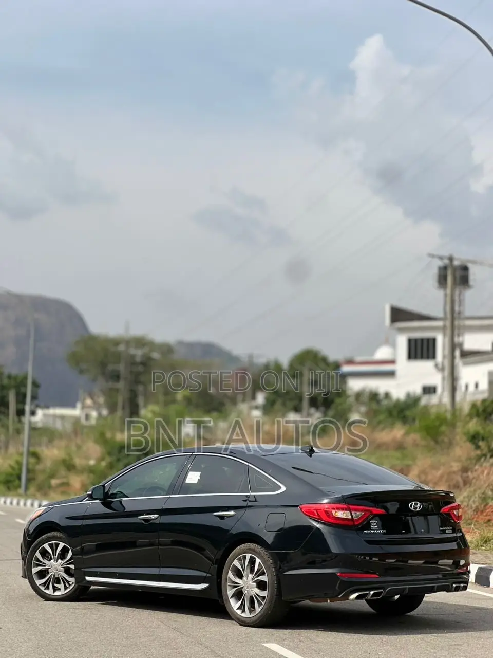 Hyundai Sonata Sport 2.0T 4dr Sedan (2.0L 4cyl Turbo 6A) 2015 Black