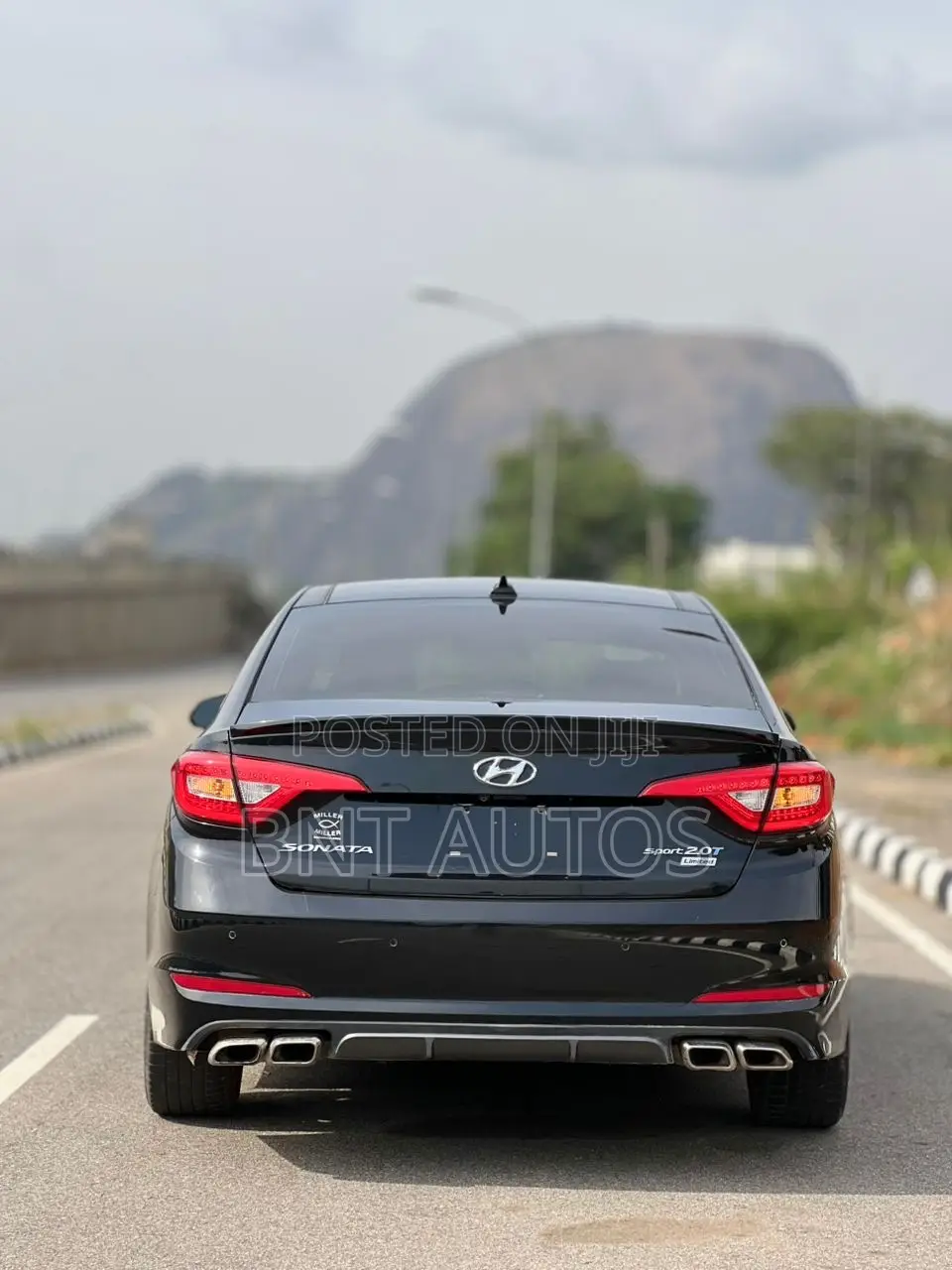 Hyundai Sonata Sport 2.0T 4dr Sedan (2.0L 4cyl Turbo 6A) 2015 Black