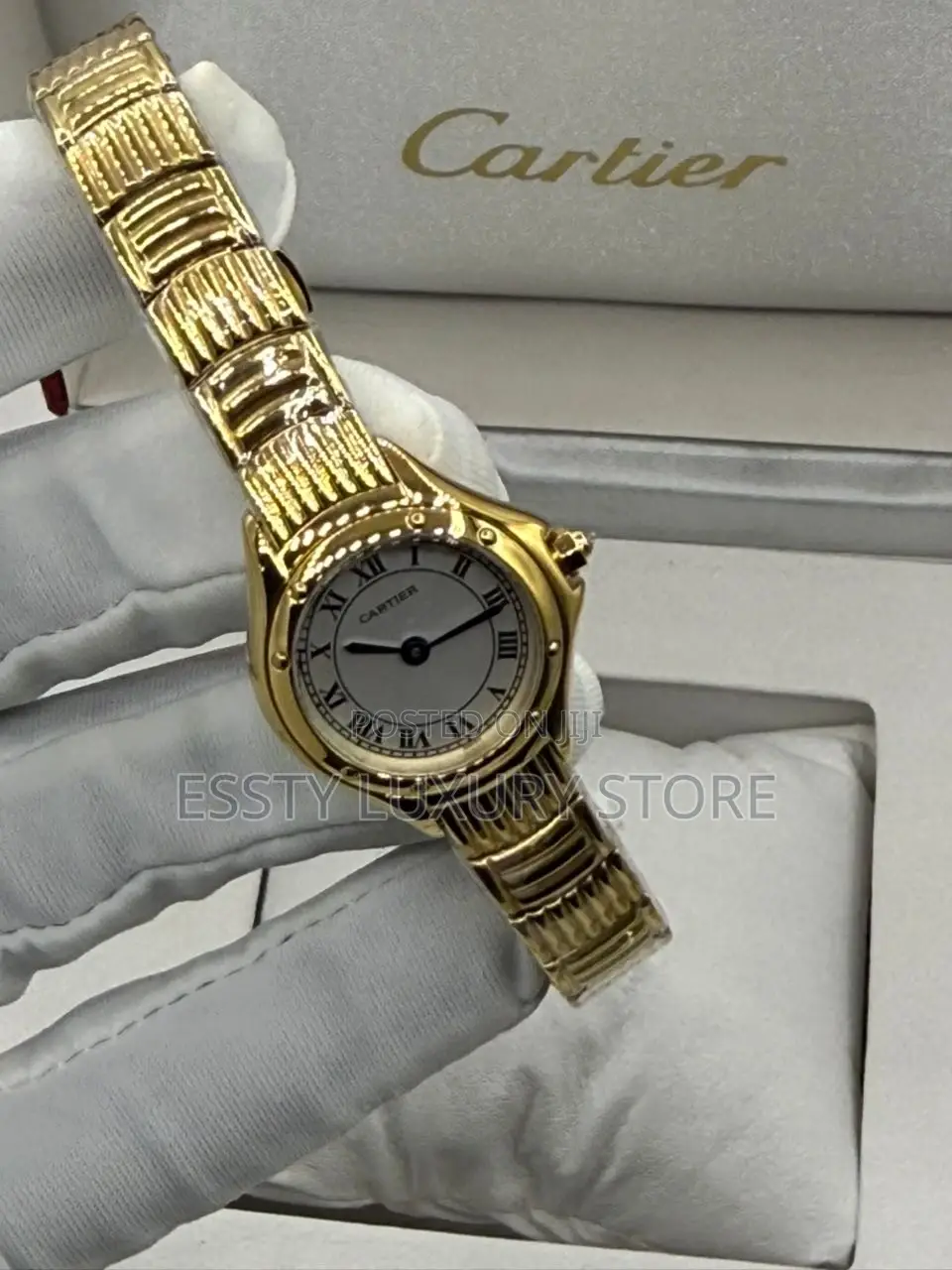 Cartier Quality Luxury Female Chain Wristwatch