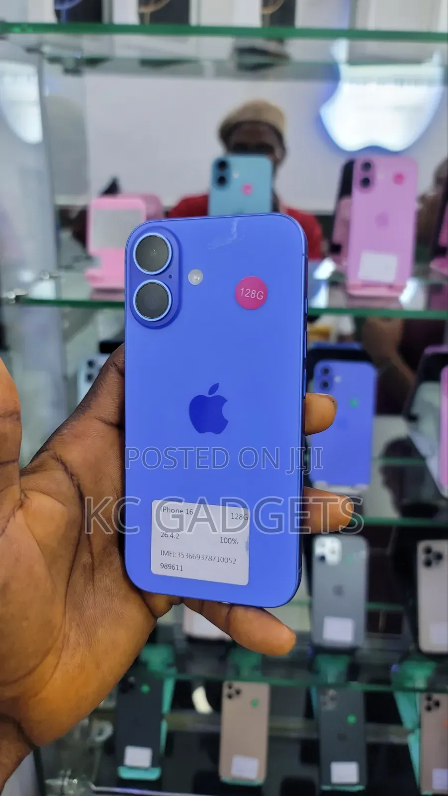 Apple iPhone 16 128 GB Blue