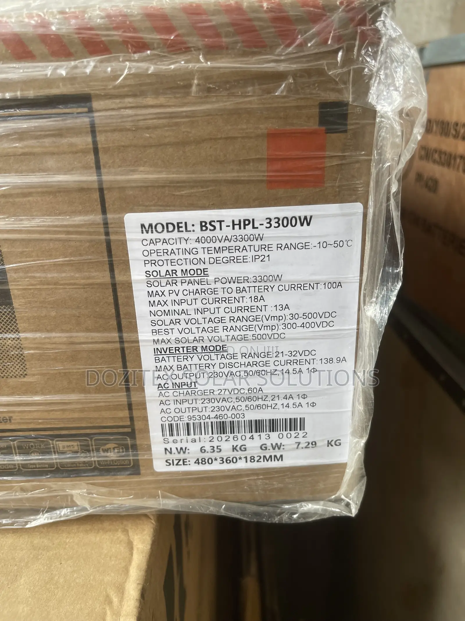 4kva/24v Entelechy Solar Hybrid Inverter