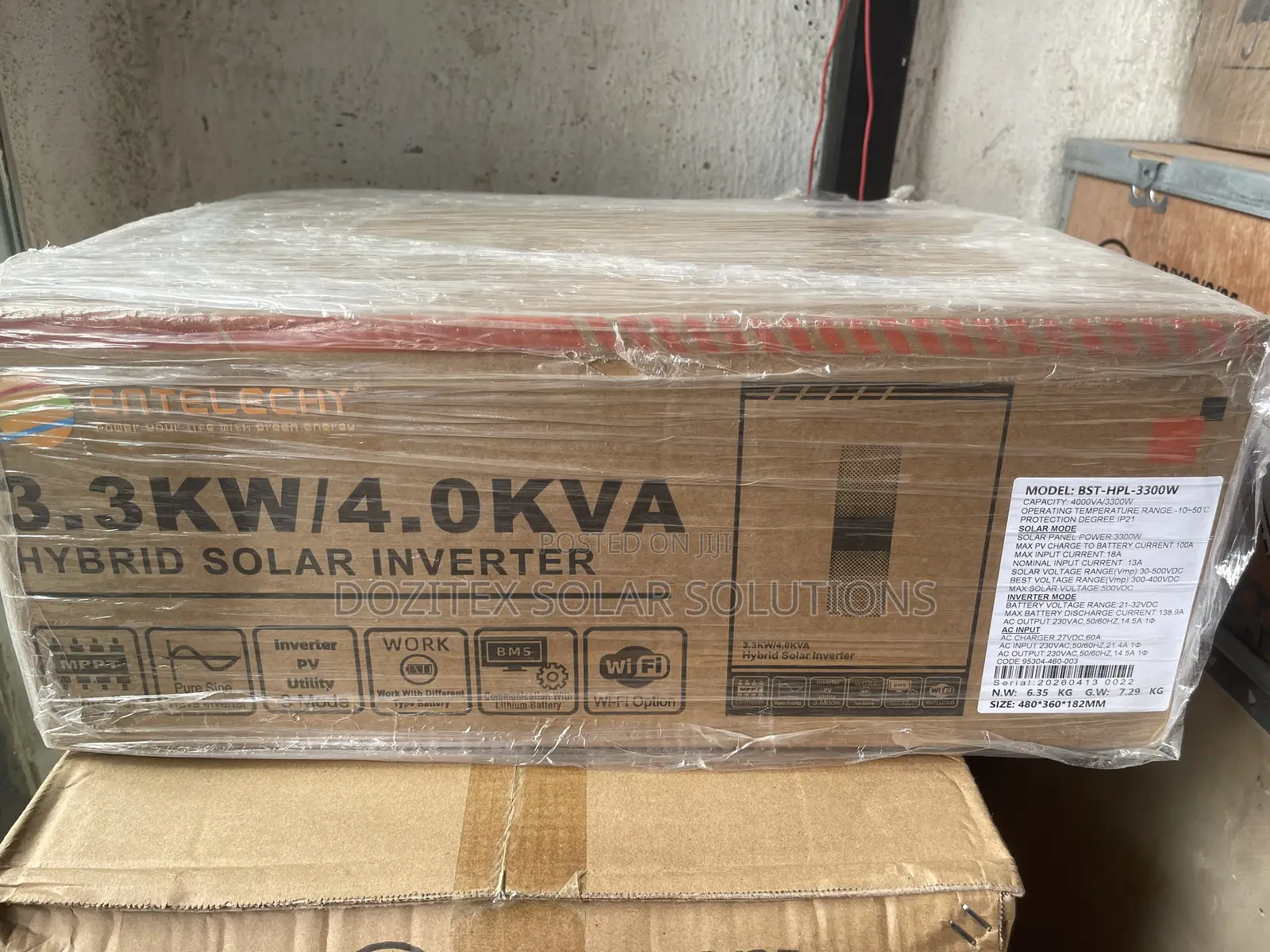 4kva/24v Entelechy Solar Hybrid Inverter