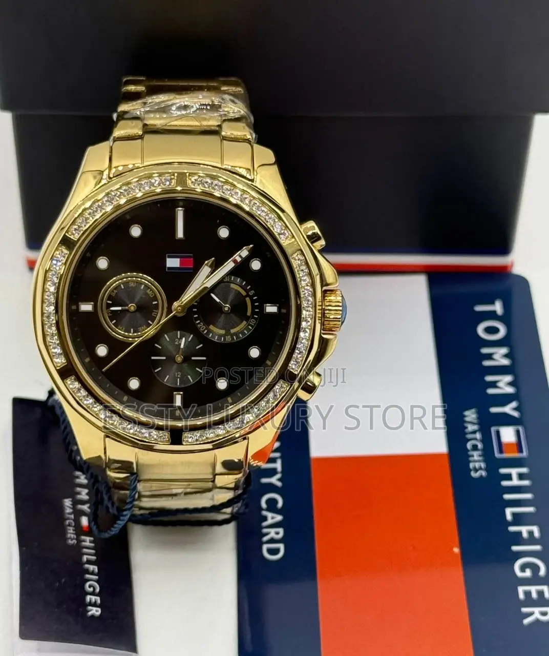 Tommy Hilfiger Quality Luxury Stainless Steel Men Wristwatch