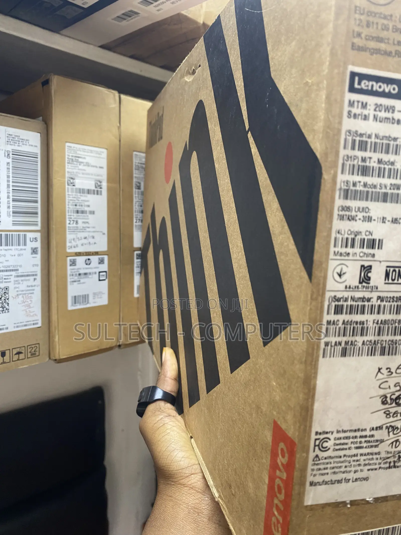 New Laptop Lenovo ThinkPad x13 Yoga 8GB Intel Core i5 SSD 256GB