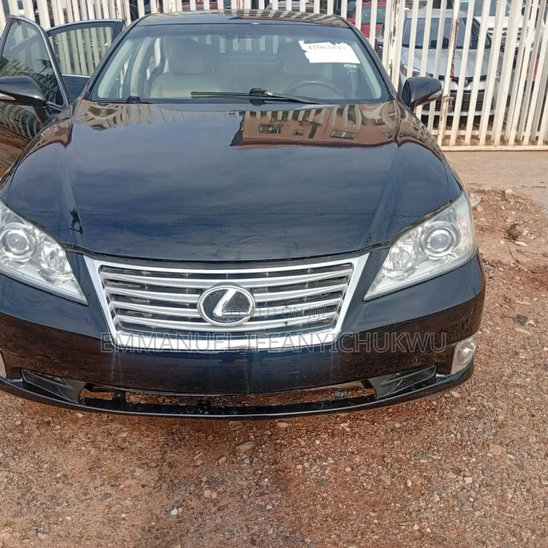 Lexus ES 350 2011 Black