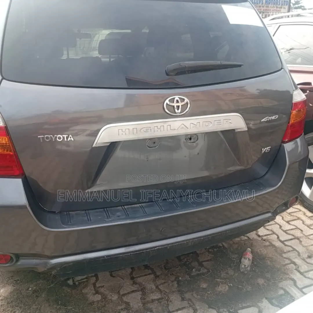 Toyota Highlander 2009 Gray