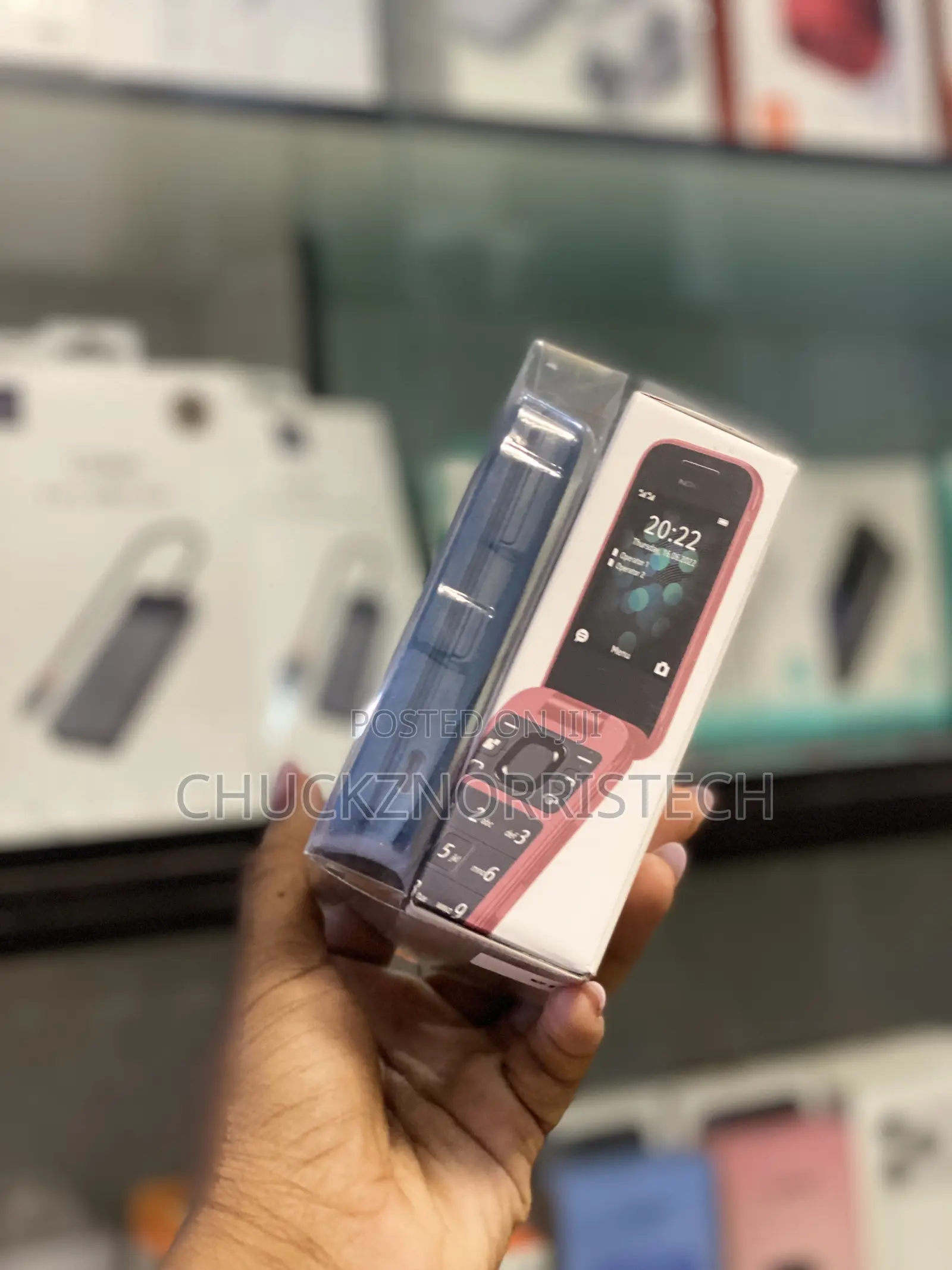 New Nokia 2780 Flip 4 GB Blue