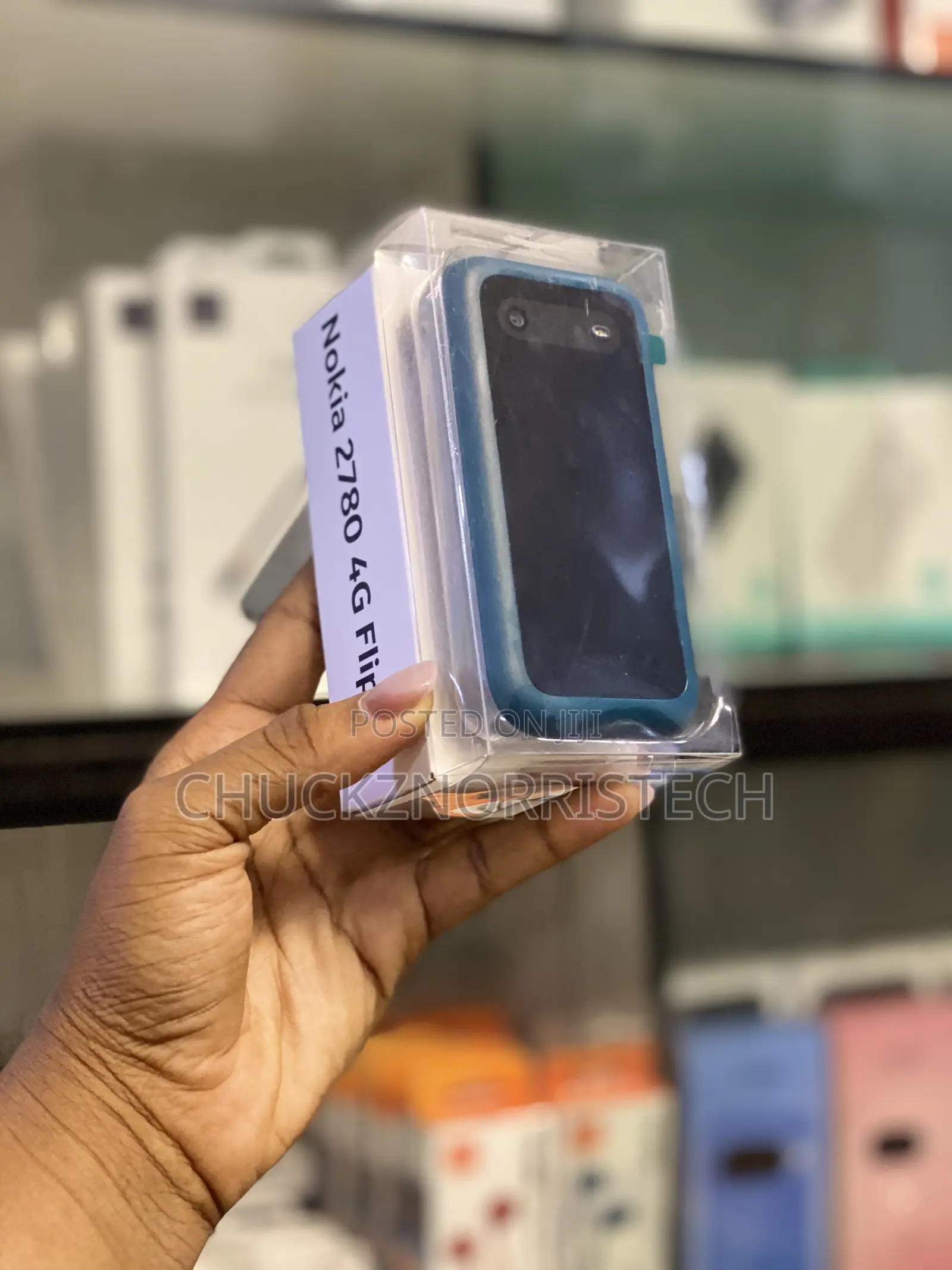 New Nokia 2780 Flip 4 GB Blue