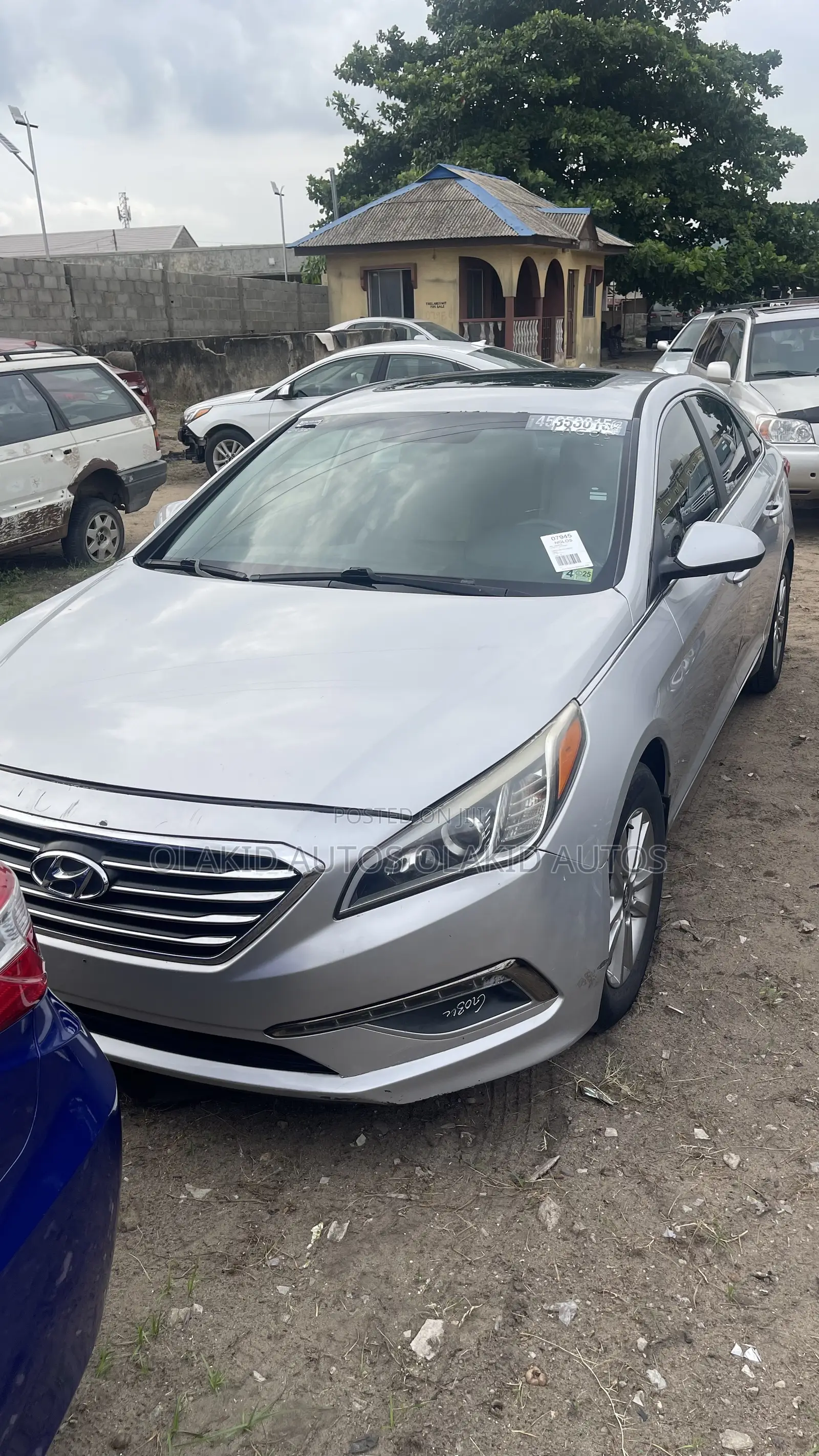Hyundai Sonata Limited 2.0T Seban (2.0L 4cyl 6A) 2017 Silver
