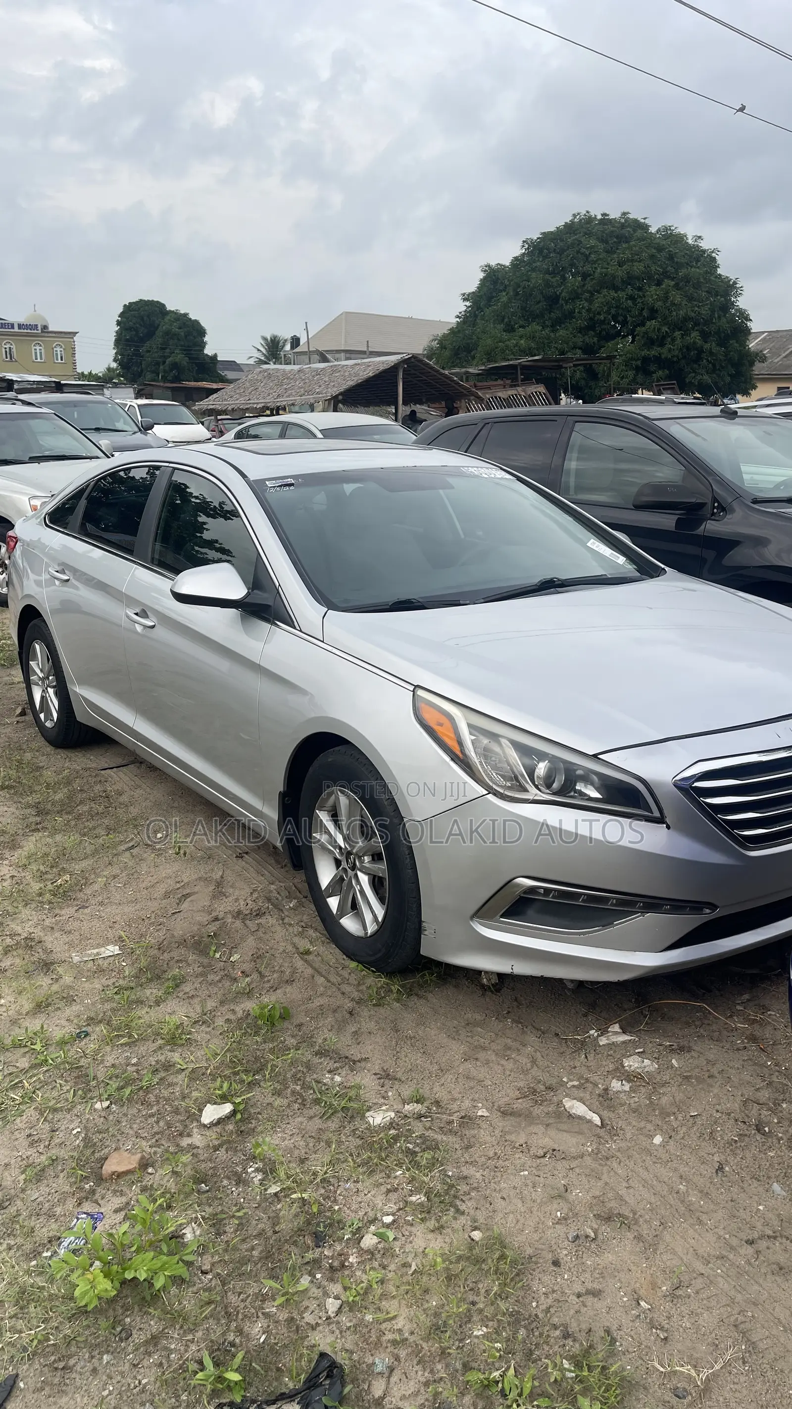 Hyundai Sonata Limited 2.0T Seban (2.0L 4cyl 6A) 2017 Silver