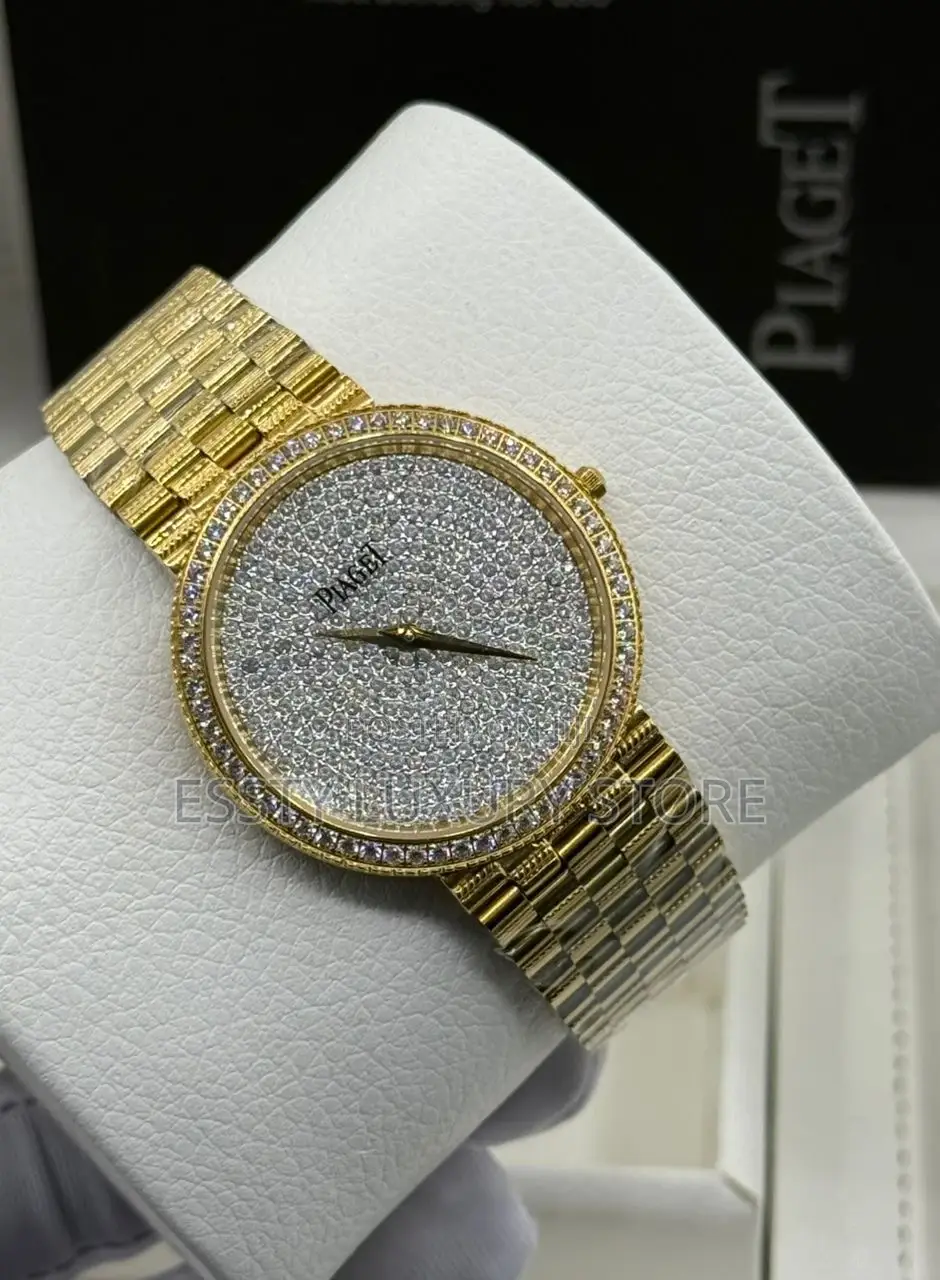 Piaget Quality Luxury Couple Stone Chain Wristwatch