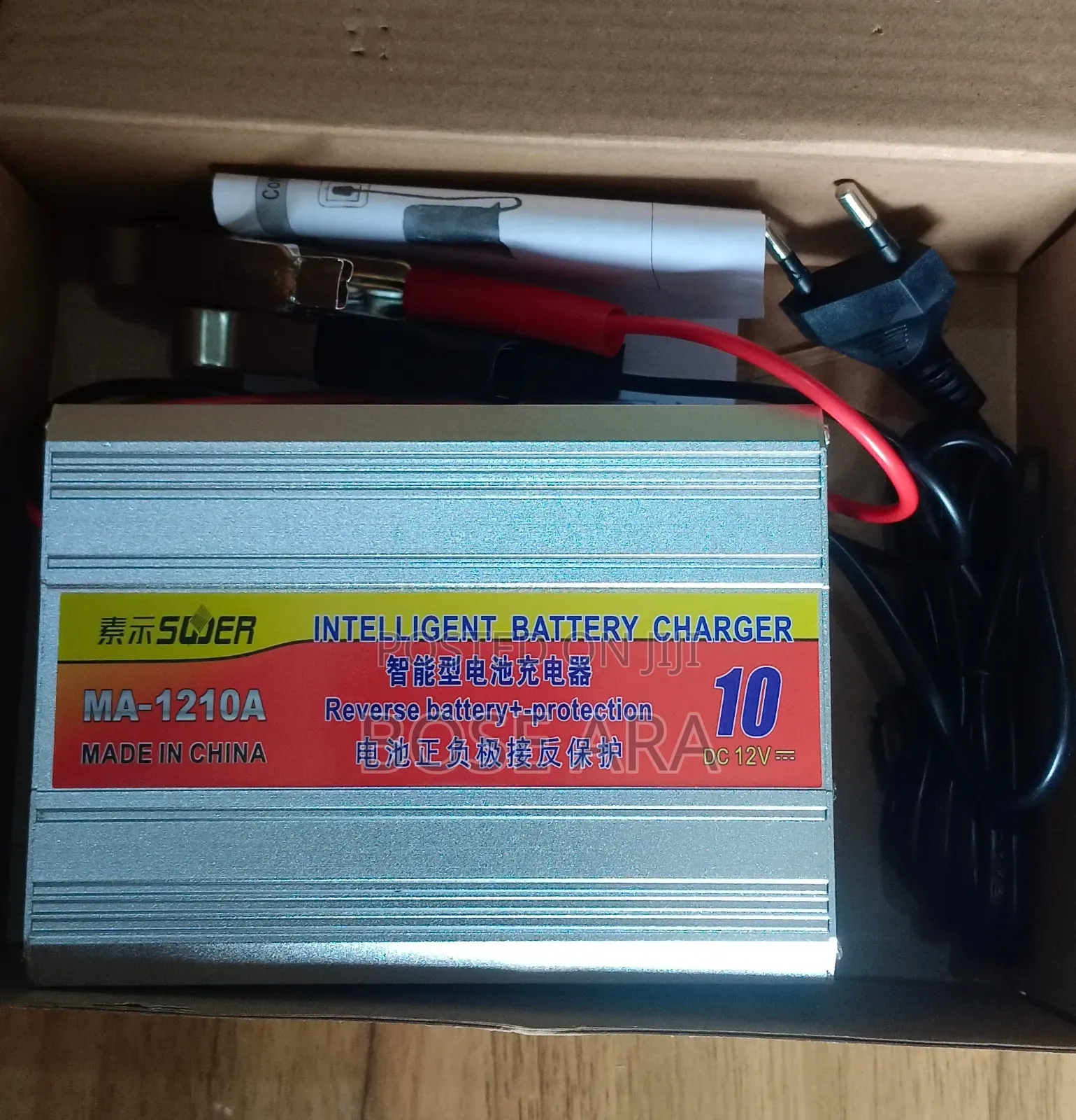 Intelligent Battery Charger 10a Reverse Battery Protection