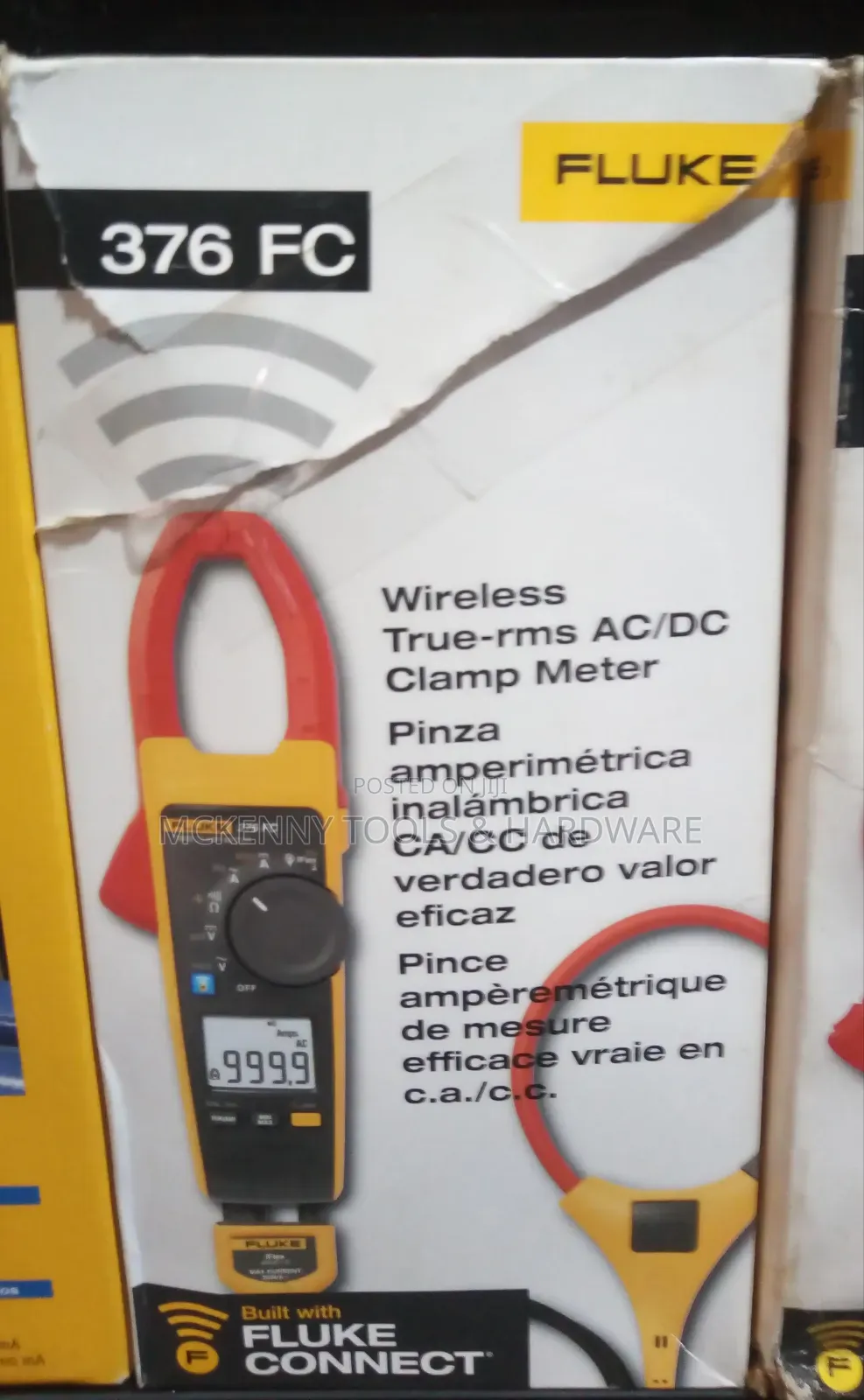 Fluke 376 Fc True-RMS Wireless Ac/Dc Clamp Meter,