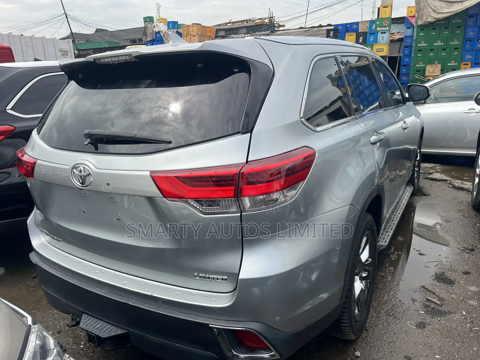 Toyota Highlander Limited Platinum 2019 Silver