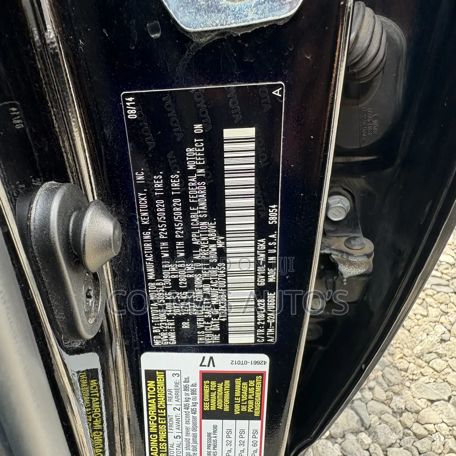 Toyota Venza 2015 Black