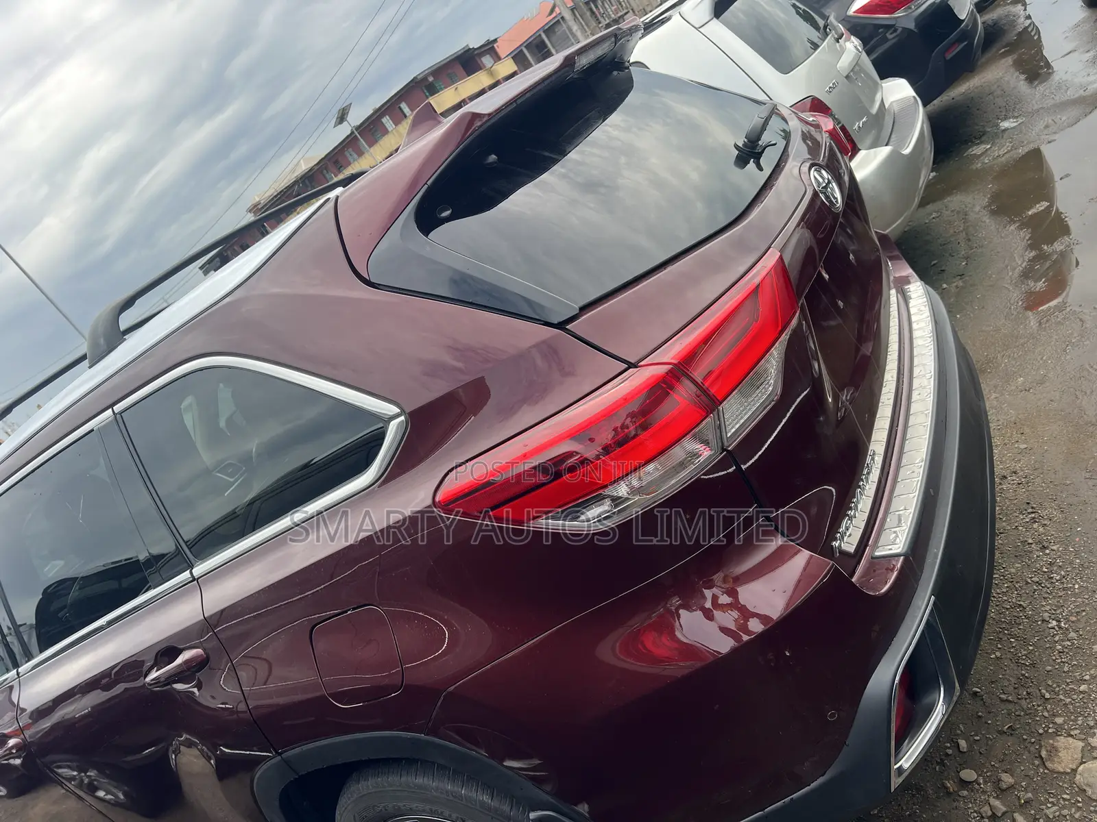Toyota Highlander Limited Platinum 2019 Burgundy